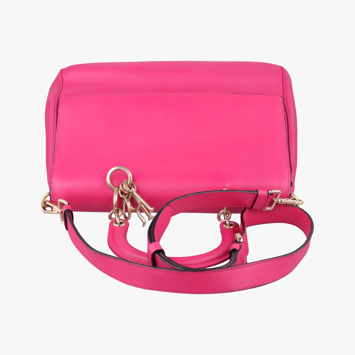 Vintage Christian Dior Be Dior Pink Leather  shoulderbag | stylenewstar