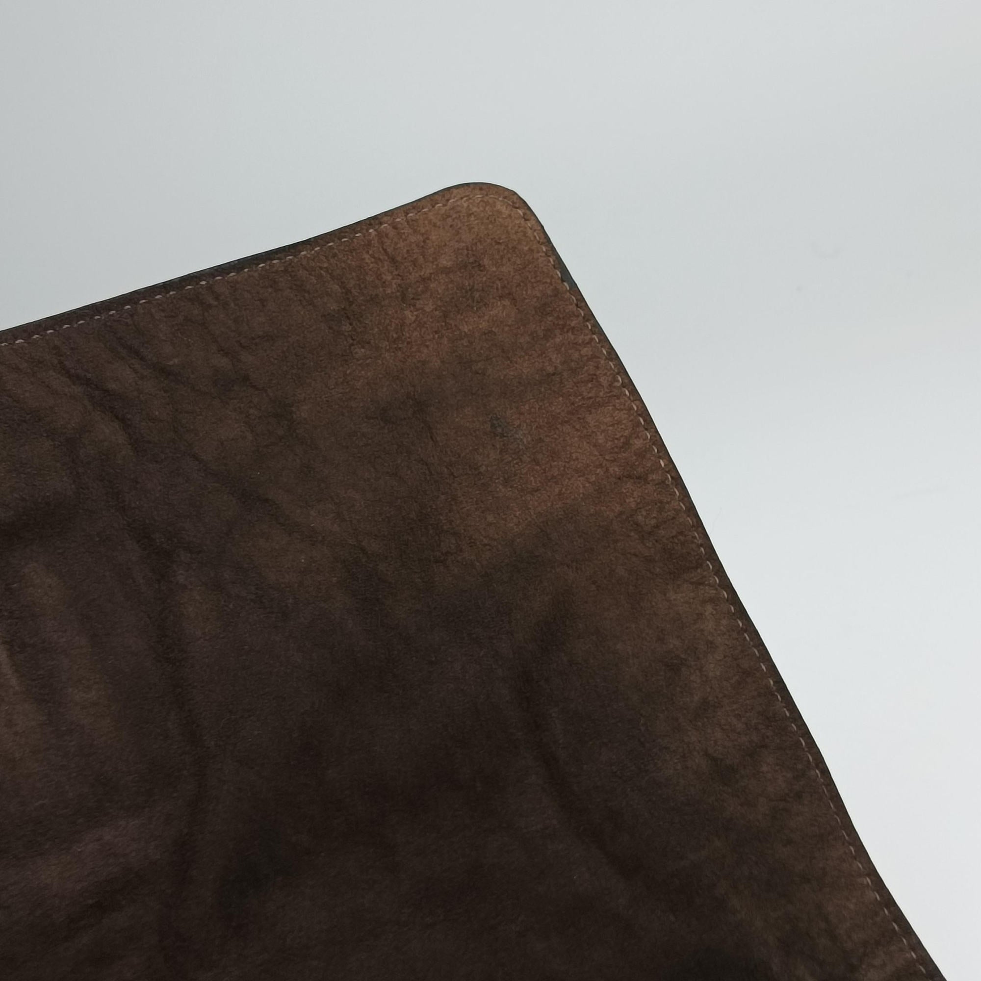 Pre-owned Prada Messenger Brown Leather VA0820 shoulderbag | stylenewstar