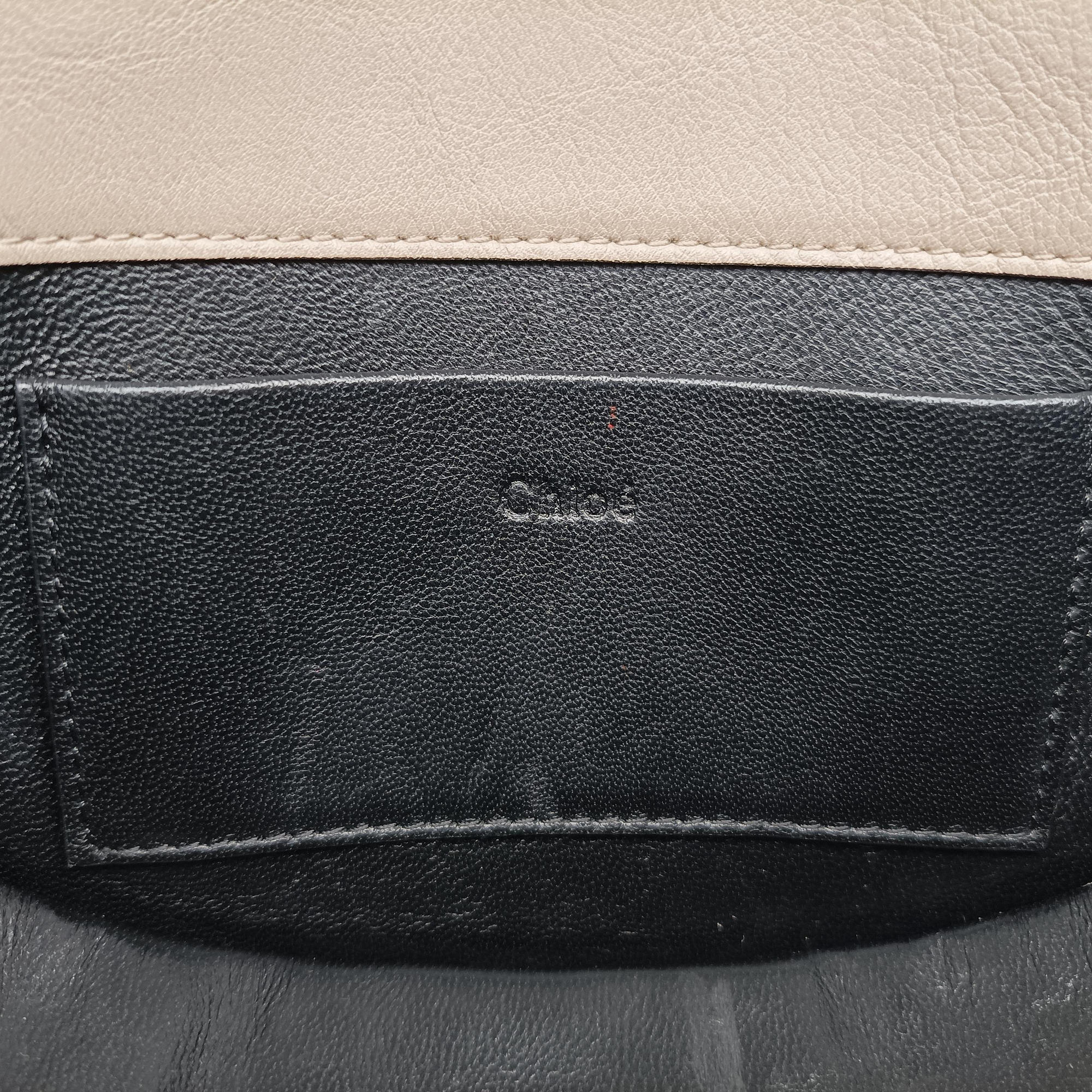 Pre-owned Chloe Nile Minaudiere Grey Leather  shoulderbag | stylenewstar