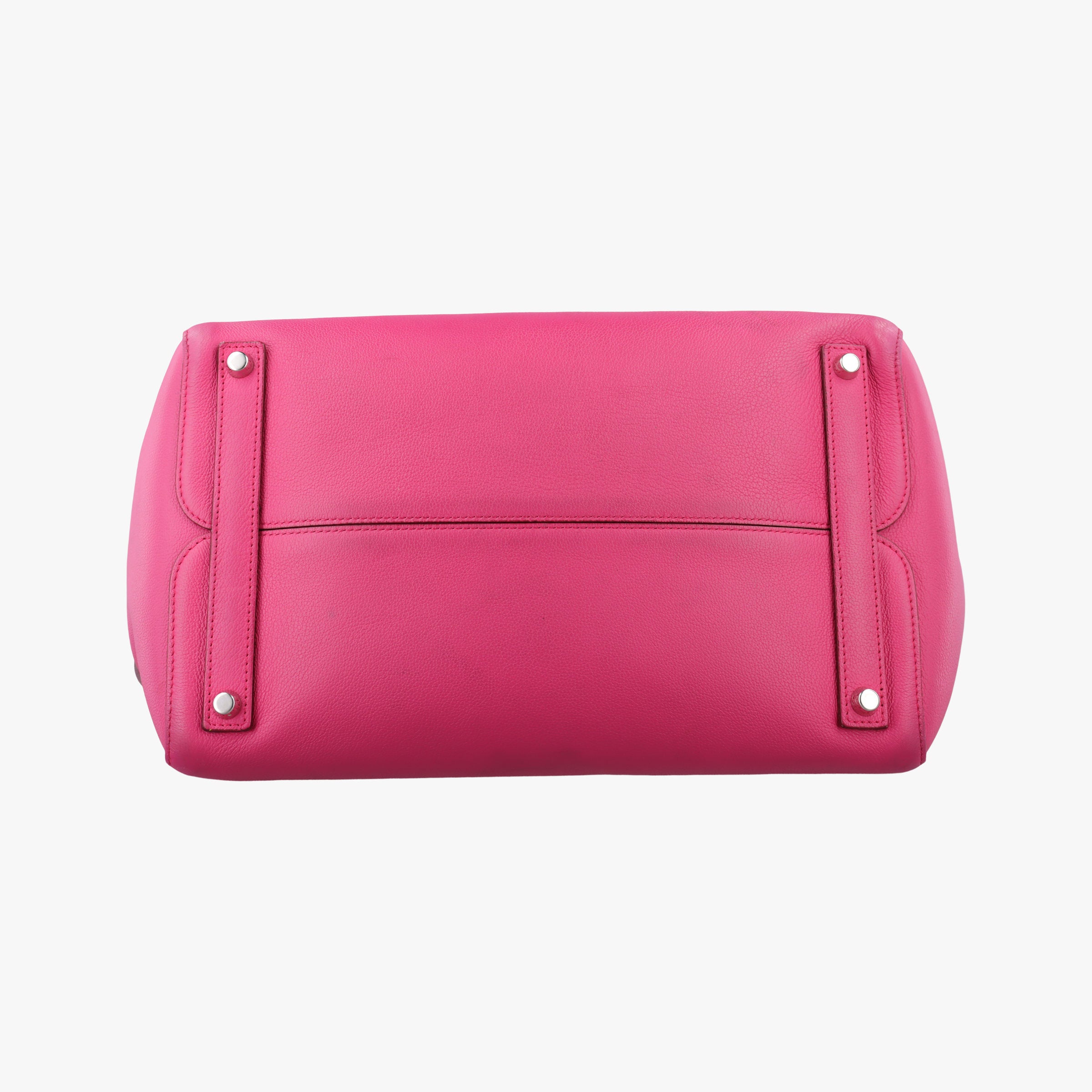 Pre-owned Christian Dior Open Bar Tote Pink Leather  shoulderbag | stylenewstar