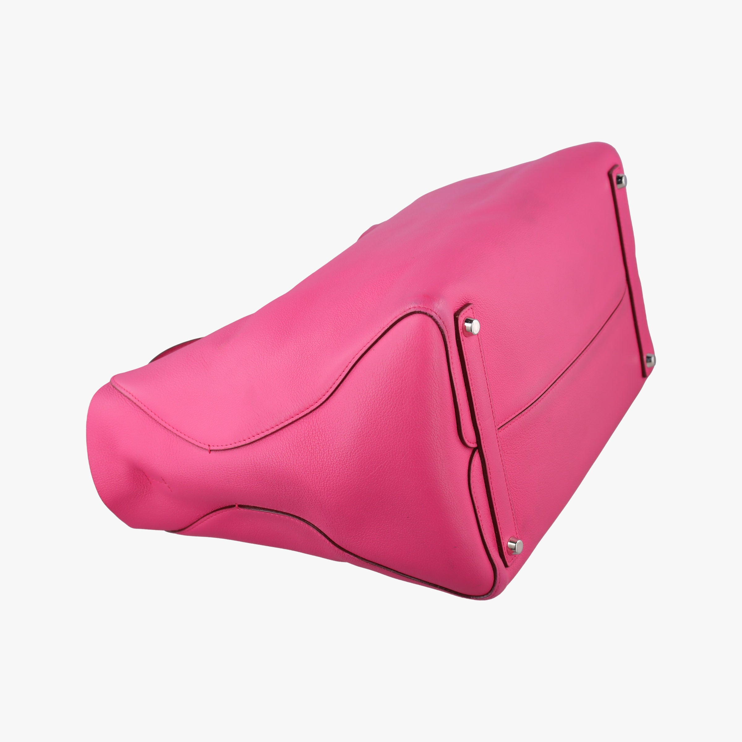 Pre-owned Christian Dior Open Bar Tote Pink Leather  shoulderbag | stylenewstar