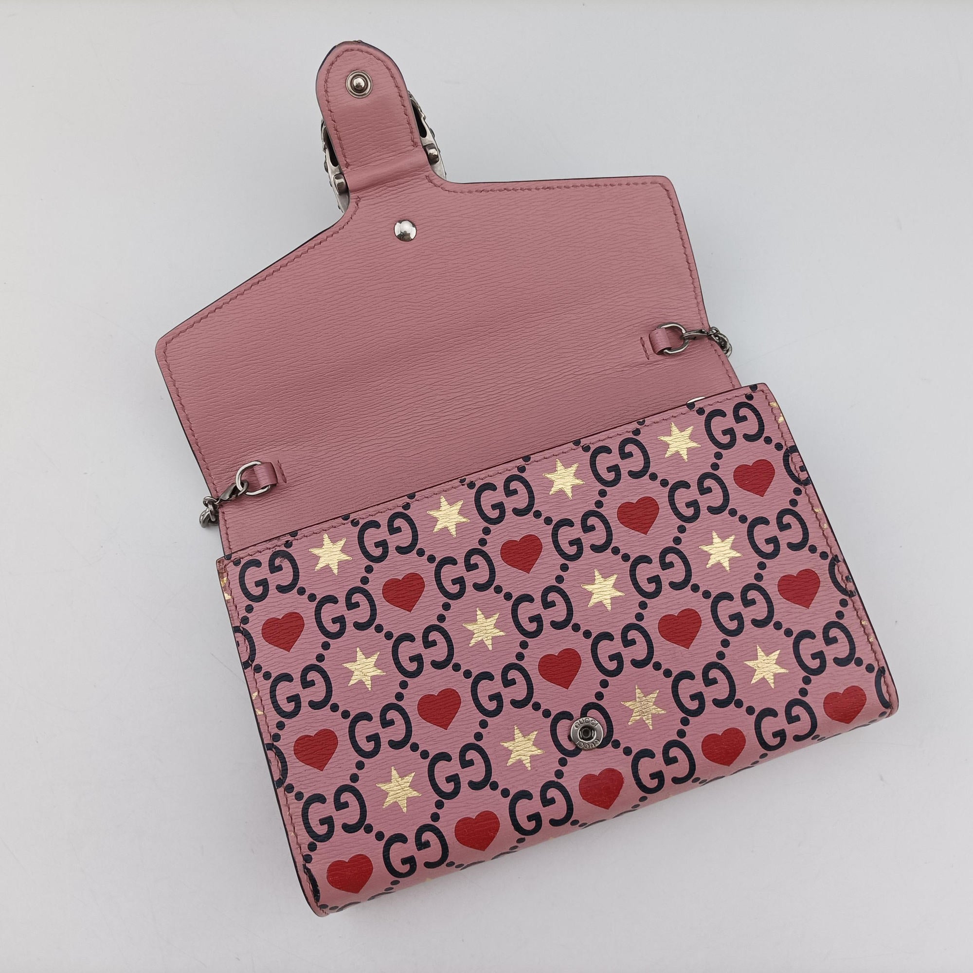 Secondhand Gucci Dionysus Pink×multi Leather 401231 shoulderbag | stylenewstar