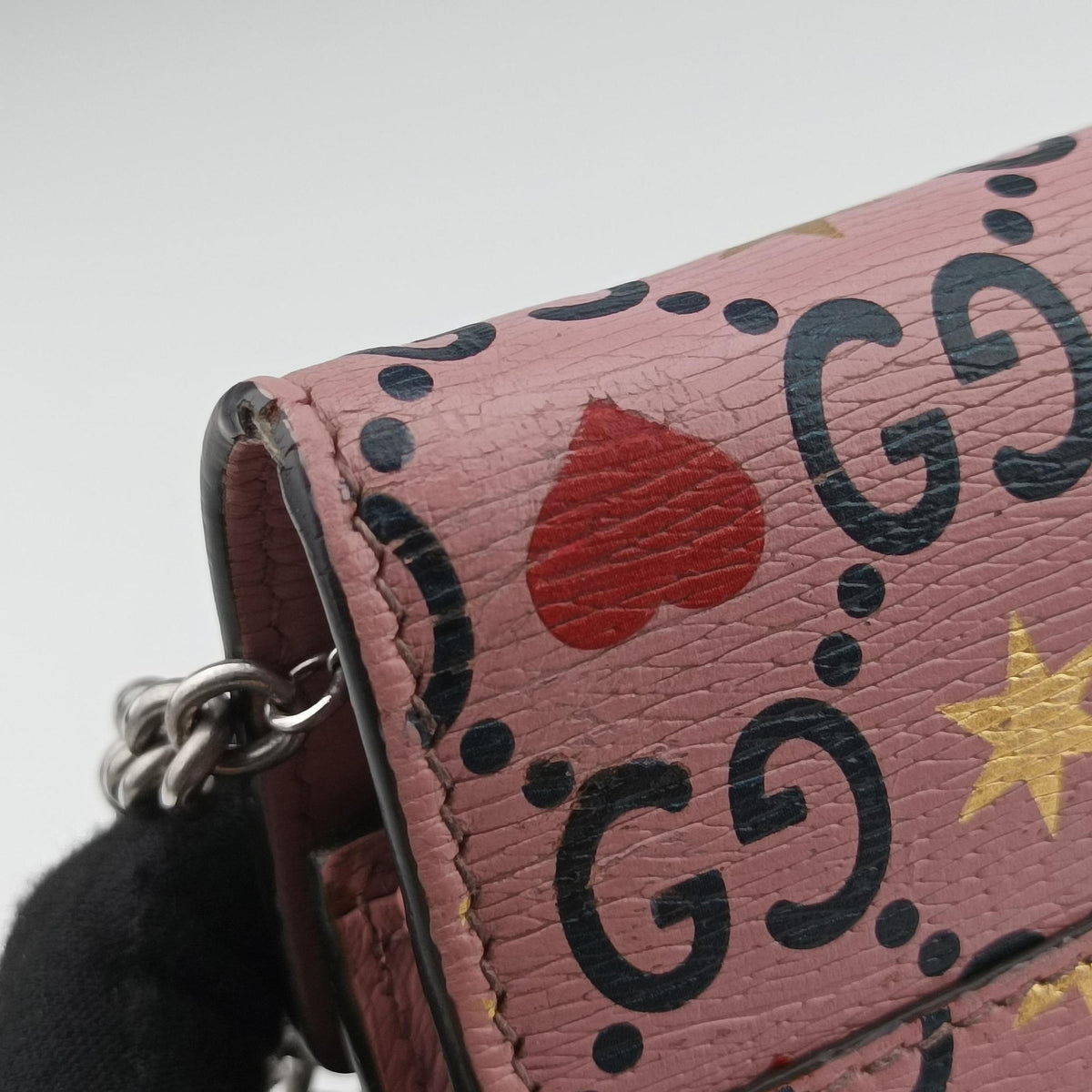 Secondhand Gucci Dionysus Pink×multi Leather 401231 shoulderbag | stylenewstar
