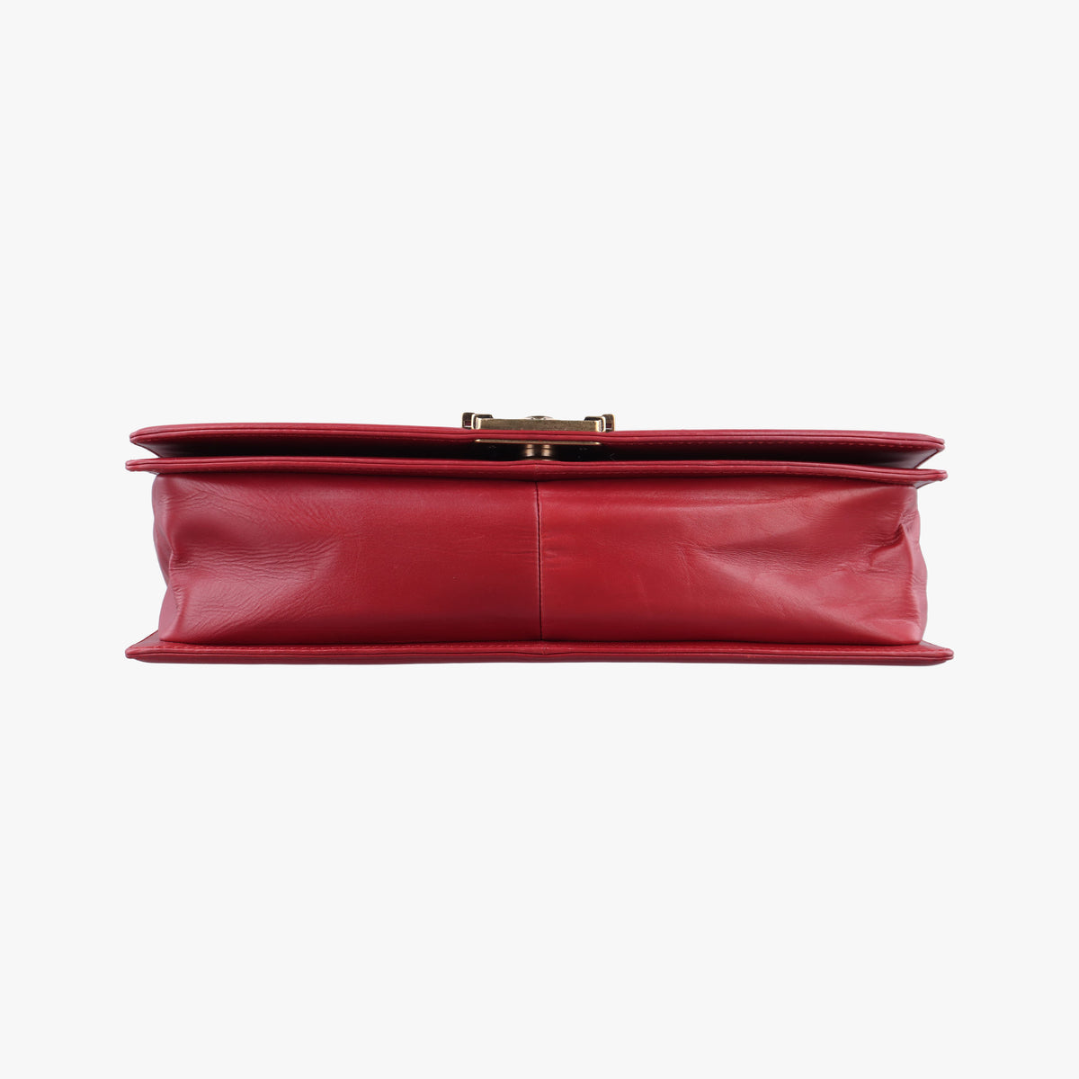 Pre-owned Chanel BOY CHANEL Red Leather A66711 shoulderbag | stylenewstar