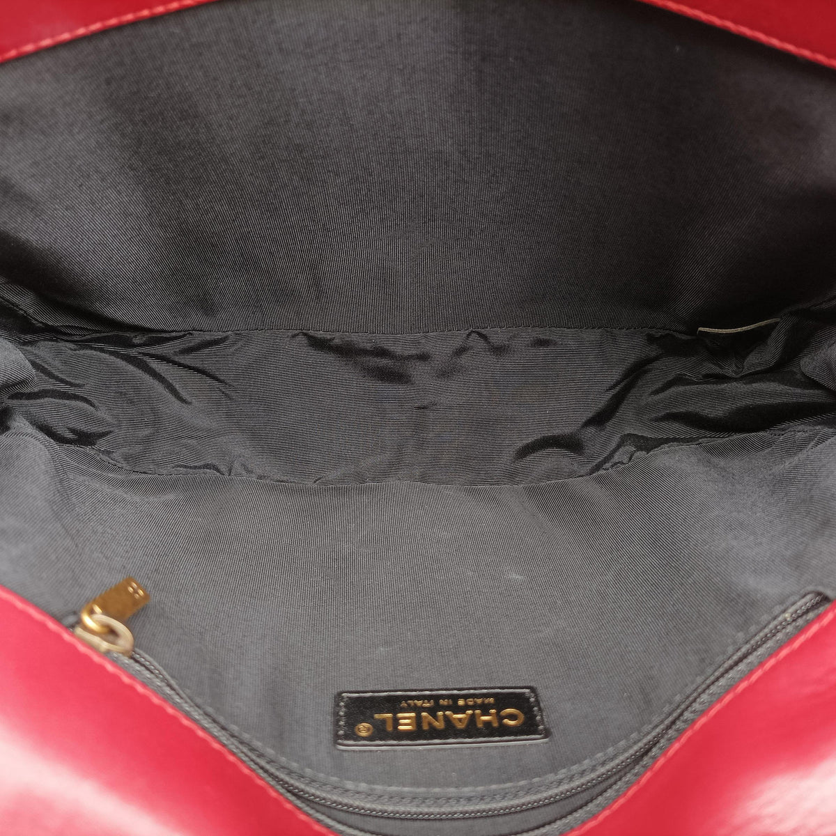 Pre-owned Chanel BOY CHANEL Red Leather A66711 shoulderbag | stylenewstar
