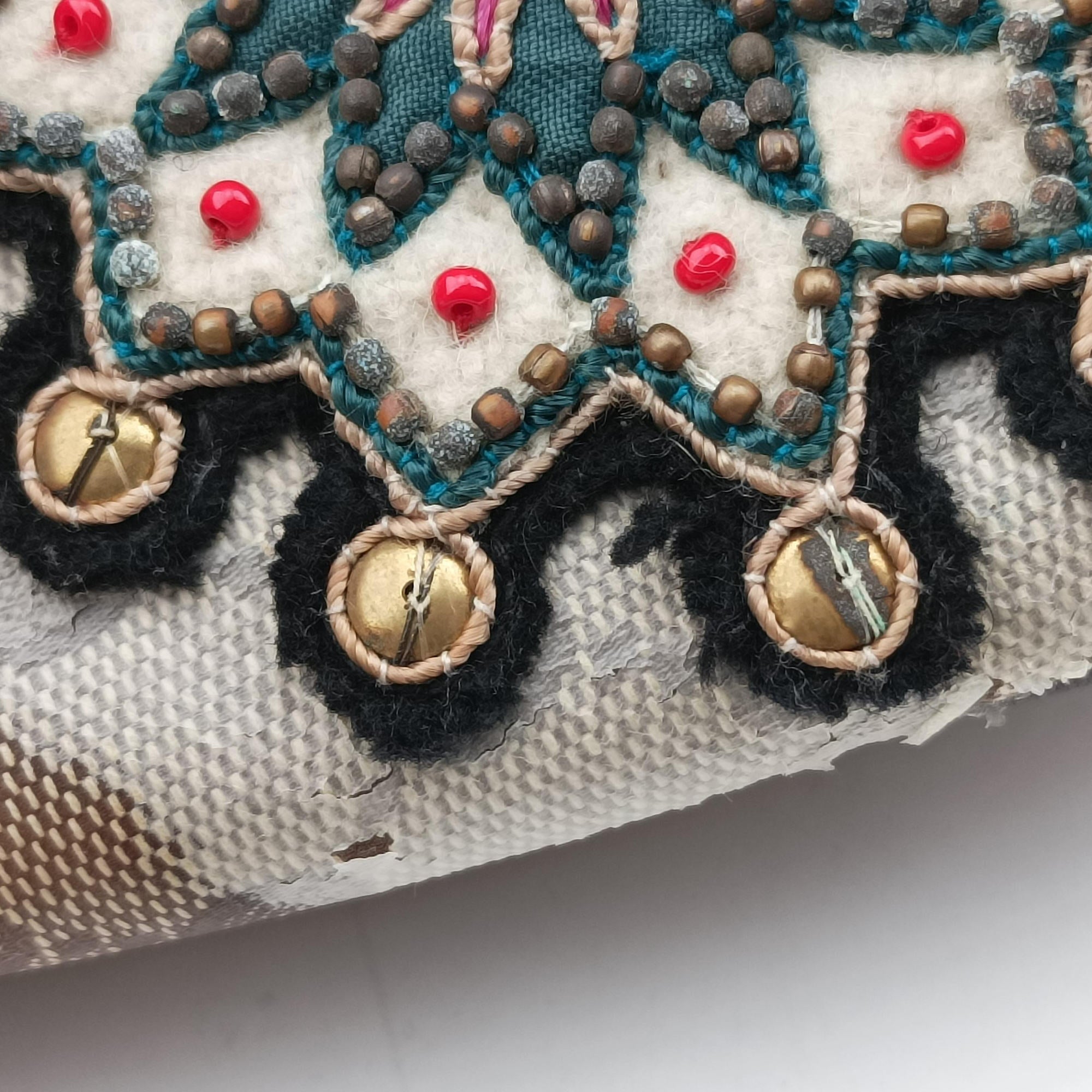 Vintage Gucci Babushka Multicolour PVC coated canvas×Leather 207775 handbag | stylenewstar