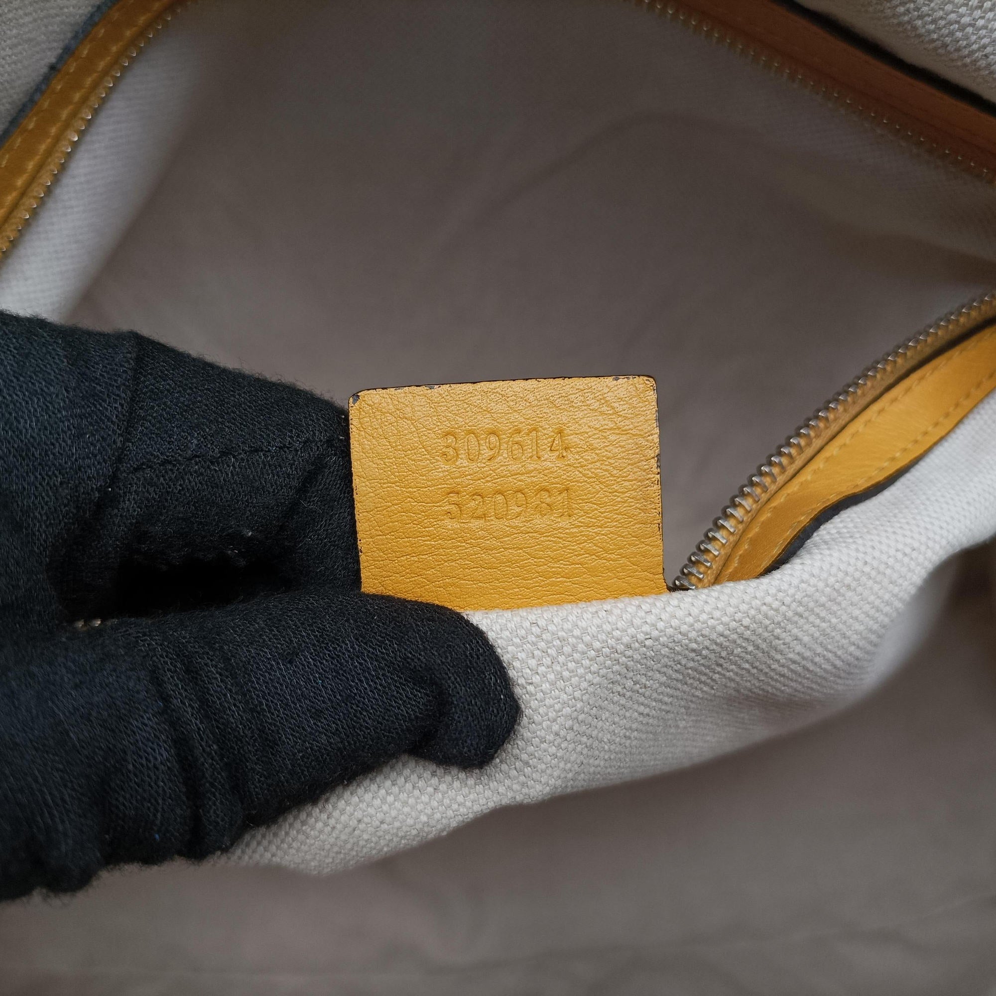 Pre-owned Gucci Microguccissima Yellow Patent Leather 309614 shoulderbag | stylenewstar