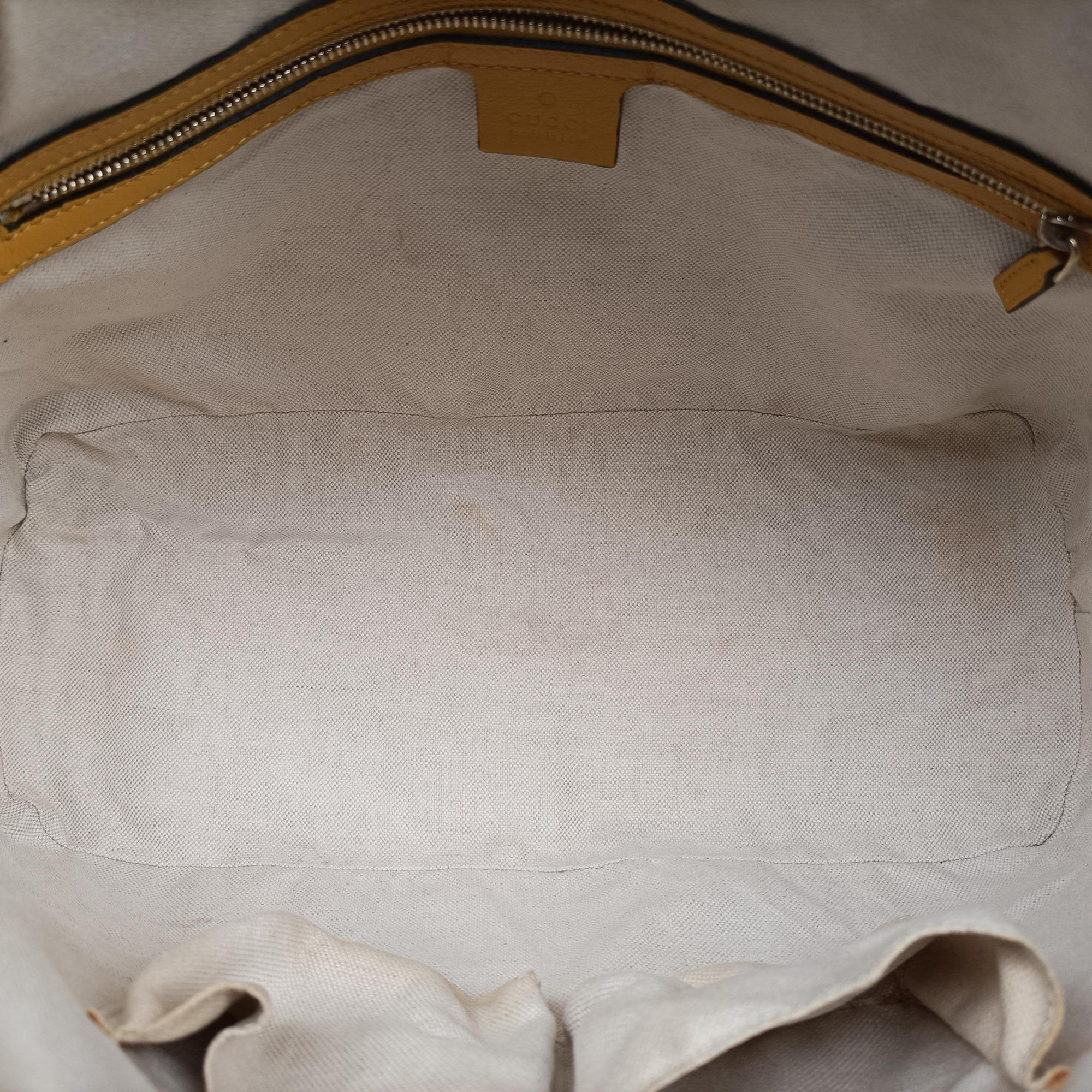 Pre-owned Gucci Microguccissima Yellow Patent Leather 309614 shoulderbag | stylenewstar