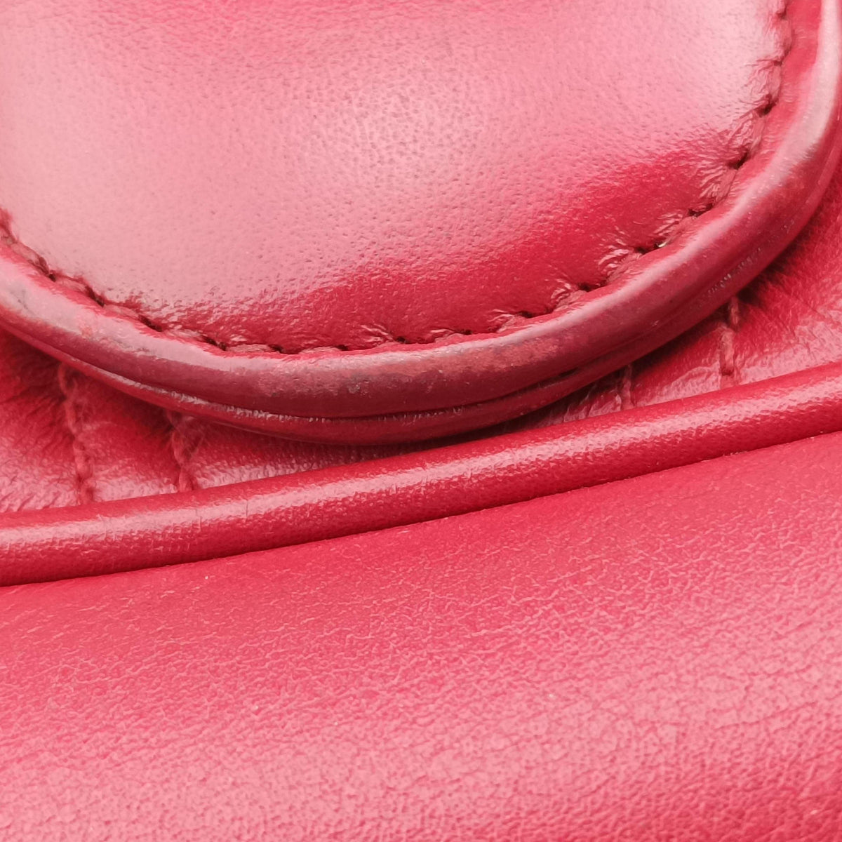 Secondhand Gucci GG Marmont Red Leather 443497 shoulderbag | stylenewstar
