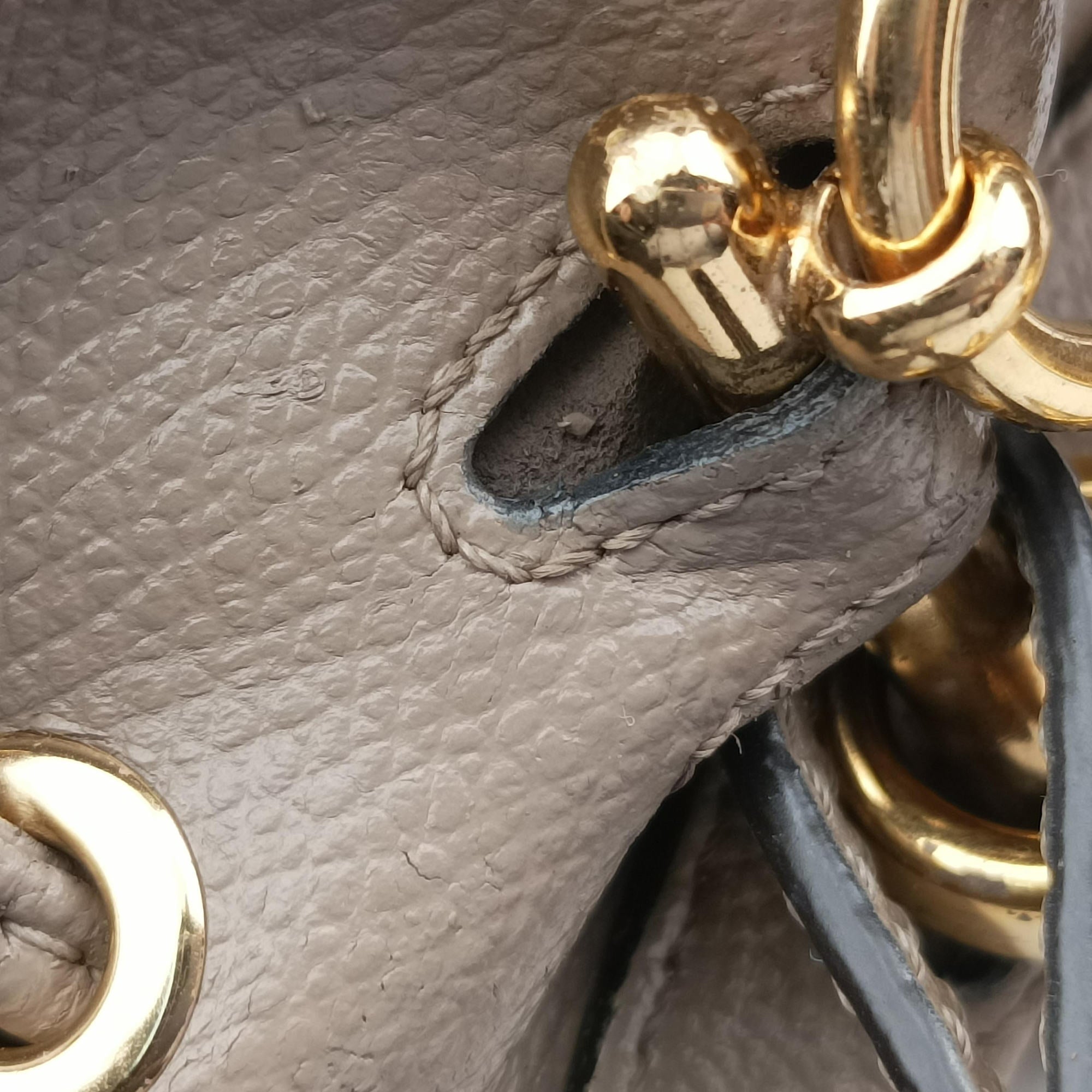 Pre-owned Fendi Mon Tresor Mini Bucket Brown Leather 8BS010 shoulderbag | stylenewstar