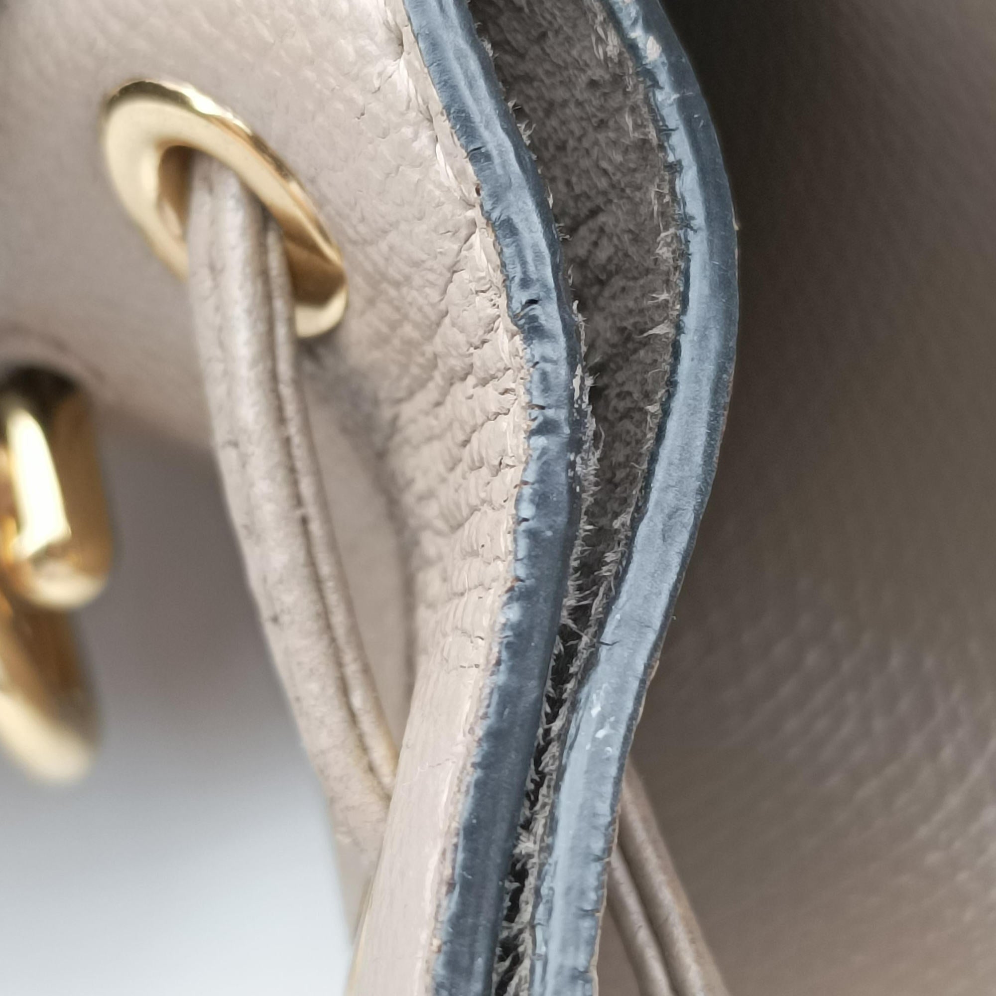 Pre-owned Fendi Mon Tresor Mini Bucket Brown Leather 8BS010 shoulderbag | stylenewstar