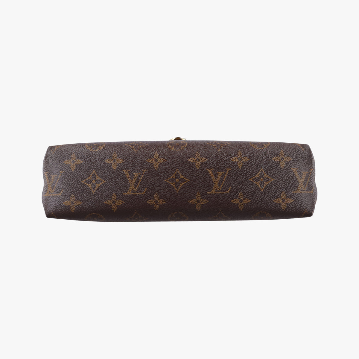 Pre-owned Louis Vuitton SAINT PLACIDE brown×CERISE Monogram Canvas×calf leather M43713 shoulderbag | stylenewstar