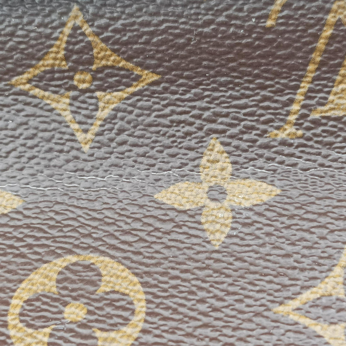 Secondhand Louis Vuitton SAINT PLACIDE brown×Brown Monogram Canvas×calf leather M43486 shoulderbag | stylenewstar