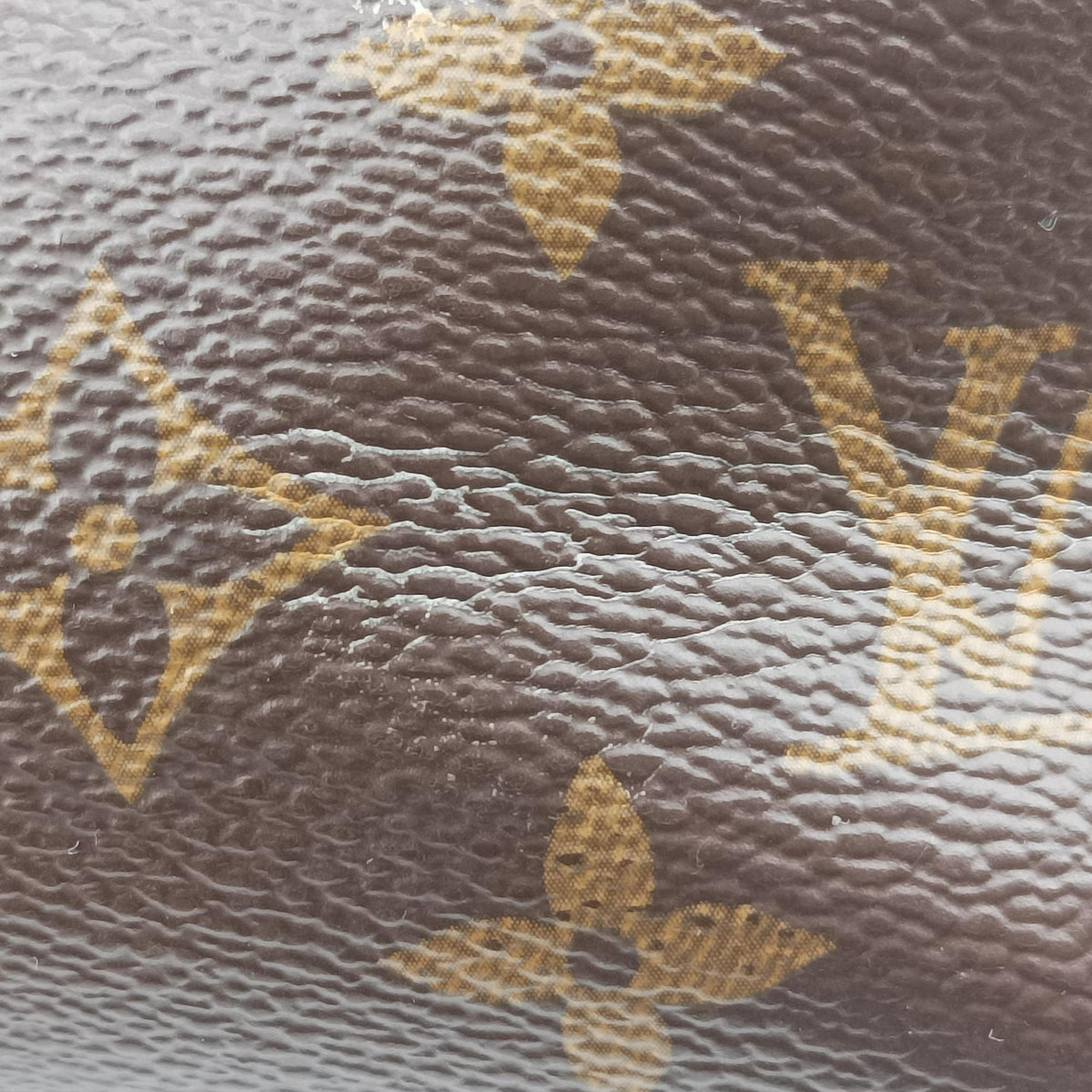 Secondhand Louis Vuitton SAINT PLACIDE brown×Brown Monogram Canvas×calf leather M43486 shoulderbag | stylenewstar