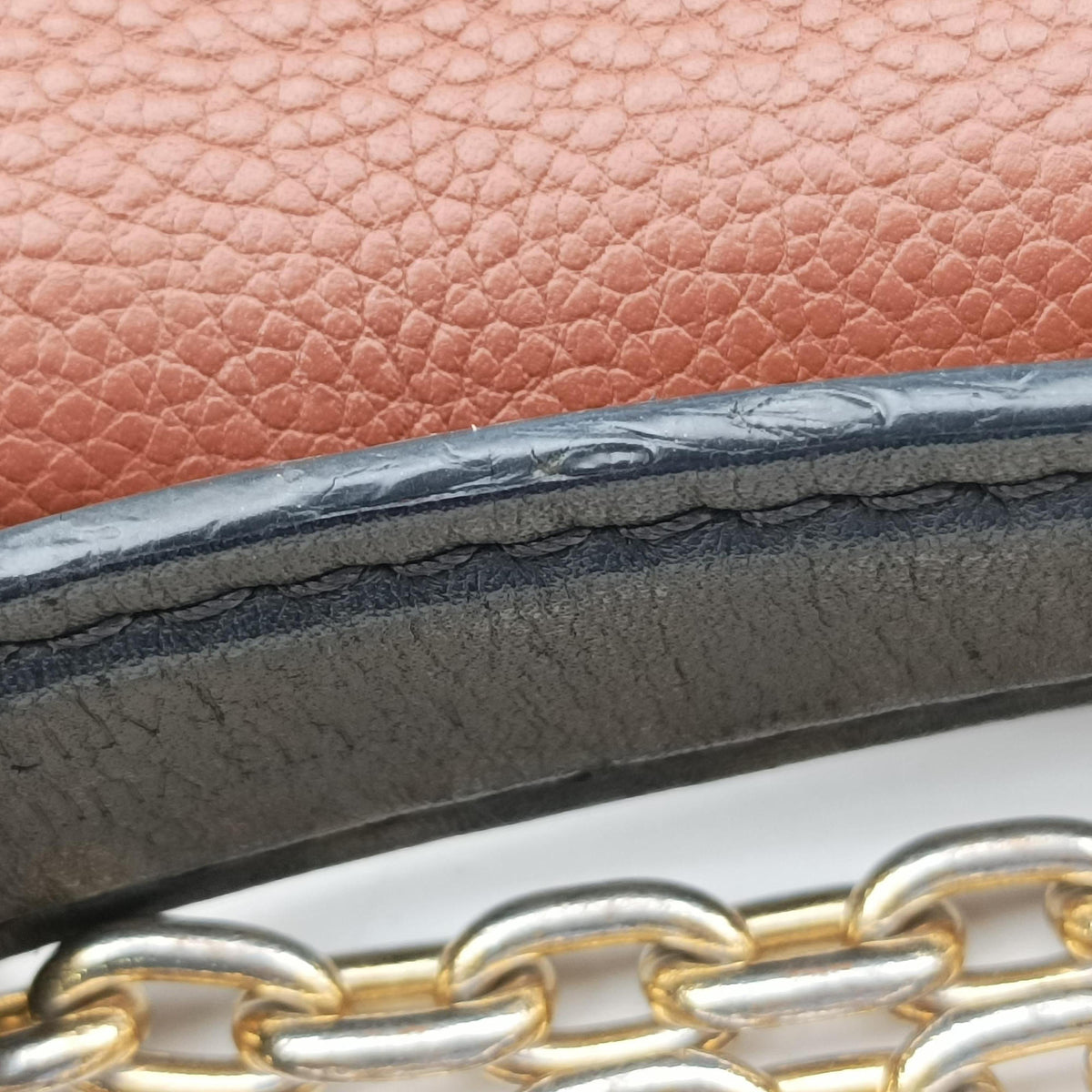 Secondhand Louis Vuitton SAINT PLACIDE brown×Brown Monogram Canvas×calf leather M43486 shoulderbag | stylenewstar