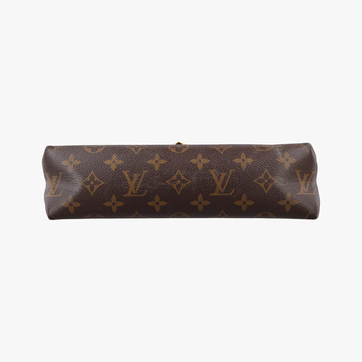 Secondhand Louis Vuitton SAINT PLACIDE brown×Brown Monogram Canvas×calf leather M43486 shoulderbag | stylenewstar