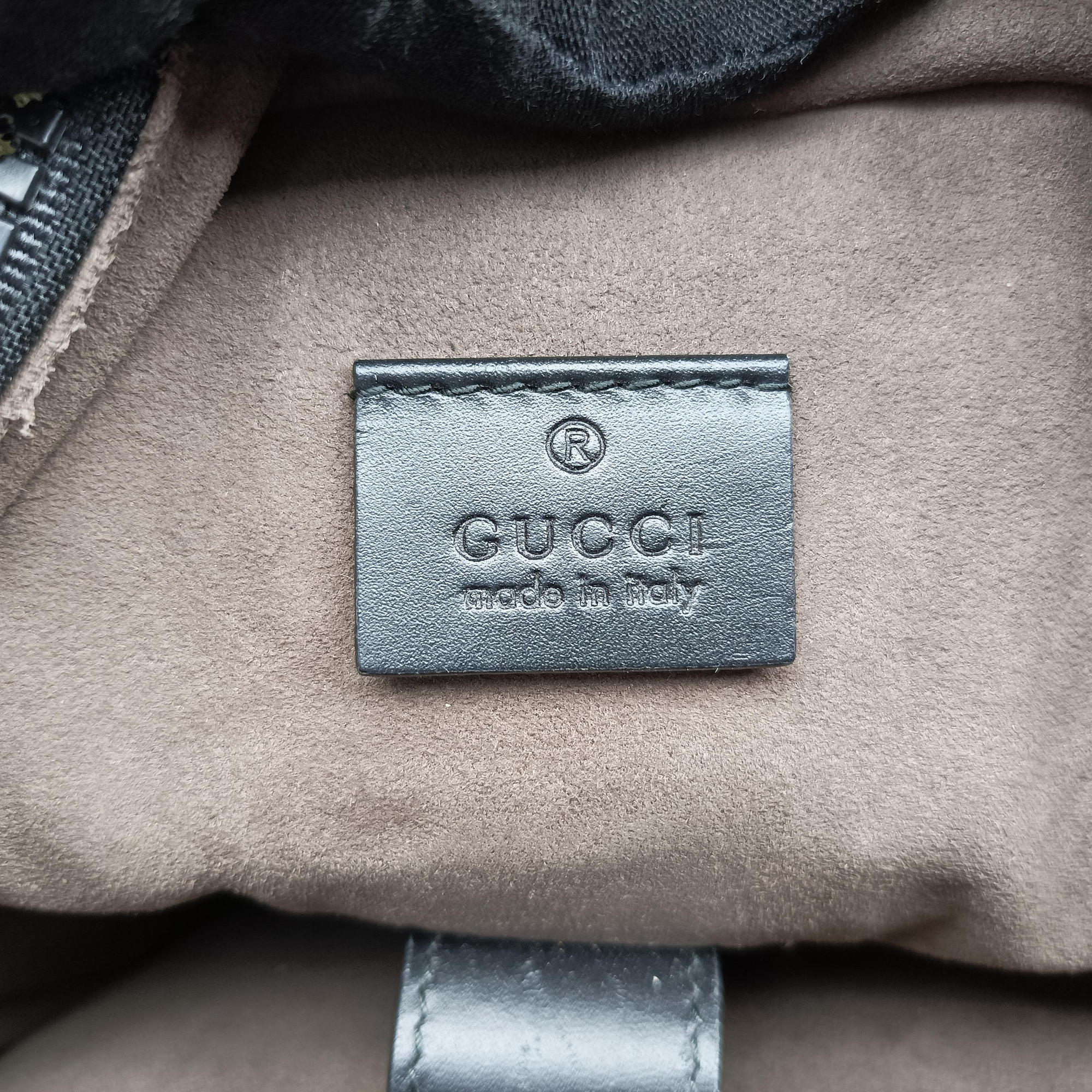 Pre-owned Gucci GG Blooms Black×Beige×Multi PVC coated canvas×Leather 406370 backpack/rucksack | stylenewstar