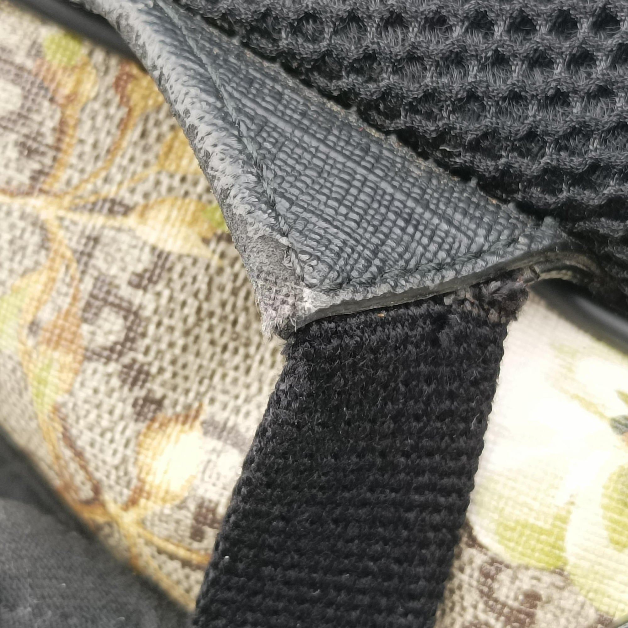 Pre-owned Gucci GG Blooms Black×Beige×Multi PVC coated canvas×Leather 406370 backpack/rucksack | stylenewstar