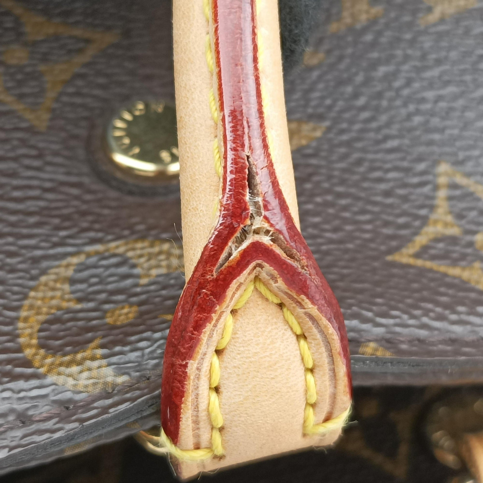 Pre-owned Louis Vuitton Montaigne GM Brown Monogram Canvas M41067 shoulderbag | stylenewstar