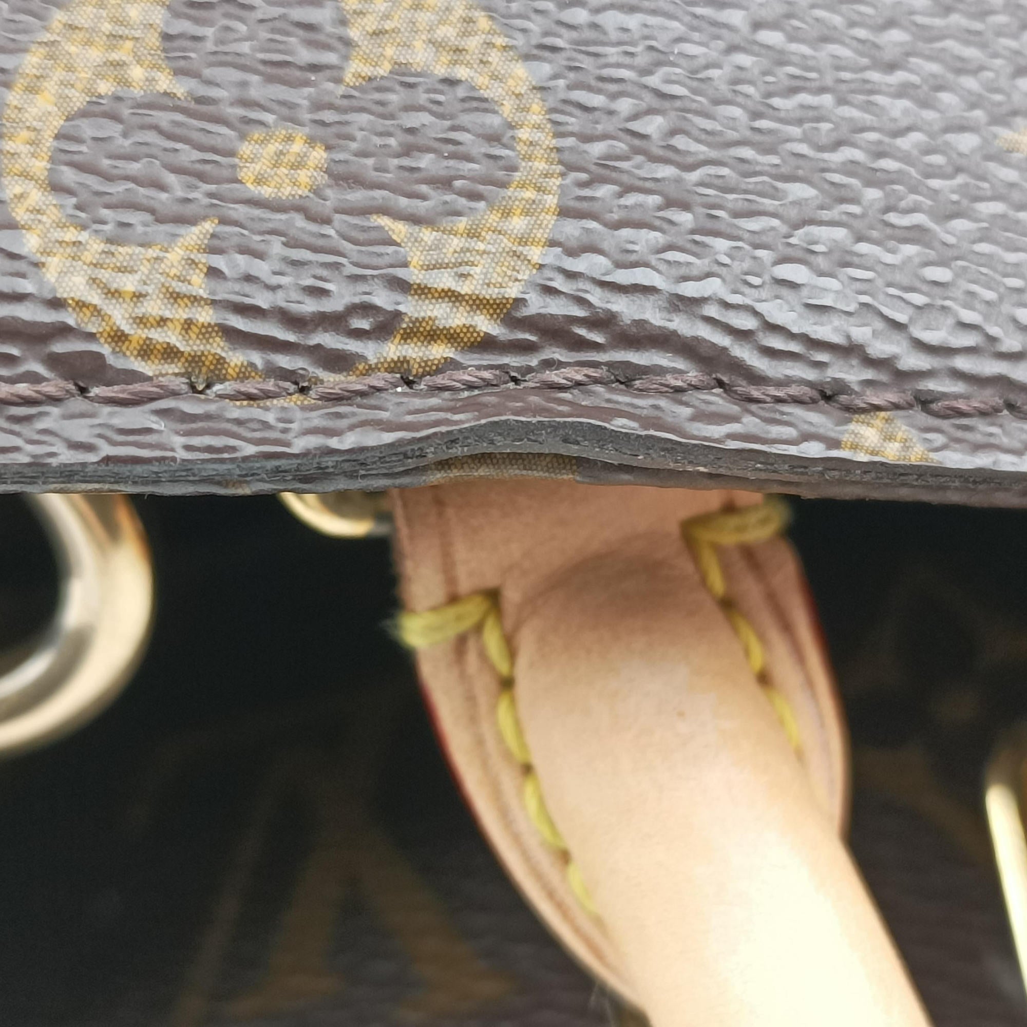 Pre-owned Louis Vuitton Montaigne GM Brown Monogram Canvas M41067 shoulderbag | stylenewstar