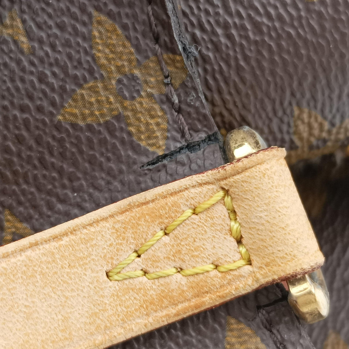 Pre-owned Louis Vuitton Montaigne GM Brown Monogram Canvas M41067 shoulderbag | stylenewstar