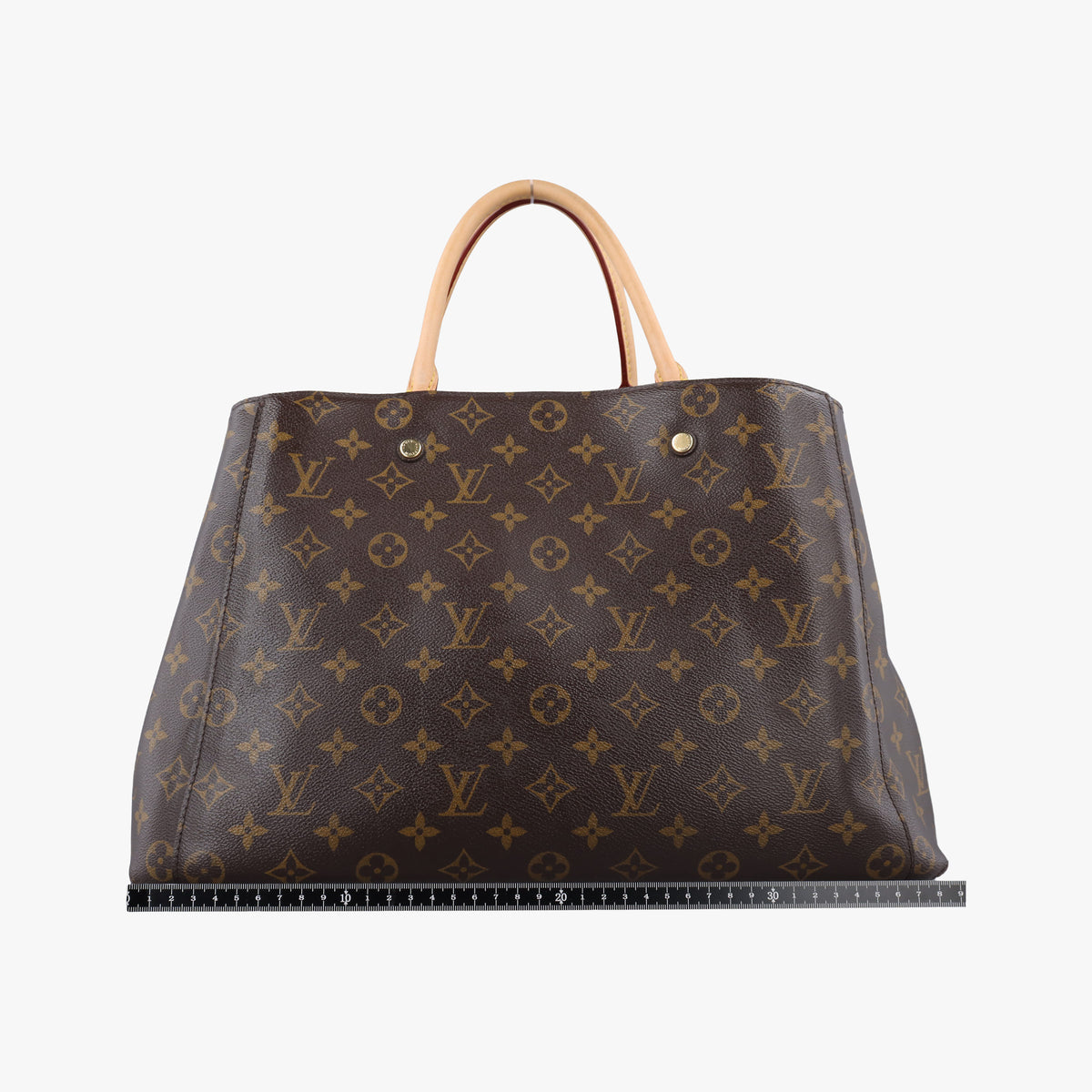 Pre-owned Louis Vuitton Montaigne GM Brown Monogram Canvas M41067 shoulderbag | stylenewstar