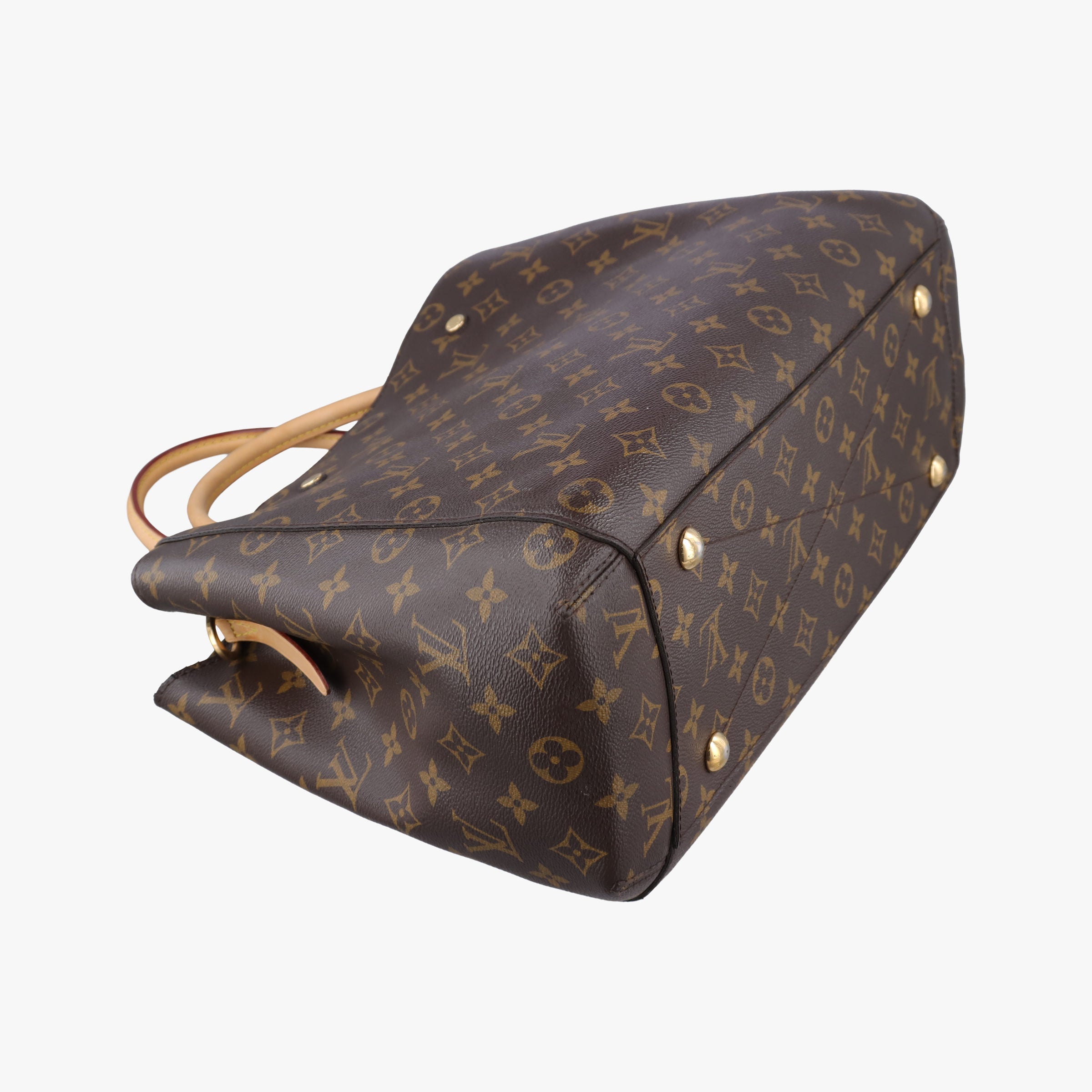 Pre-owned Louis Vuitton Montaigne GM Brown Monogram Canvas M41067 shoulderbag | stylenewstar