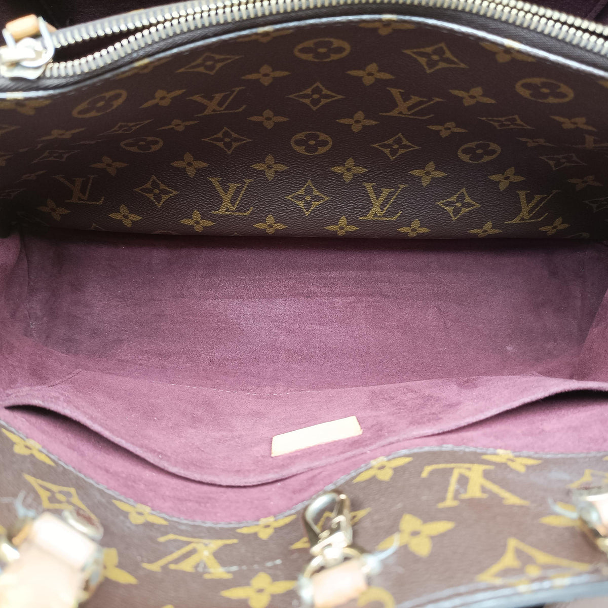 Pre-owned Louis Vuitton Montaigne GM Brown Monogram Canvas M41067 shoulderbag | stylenewstar