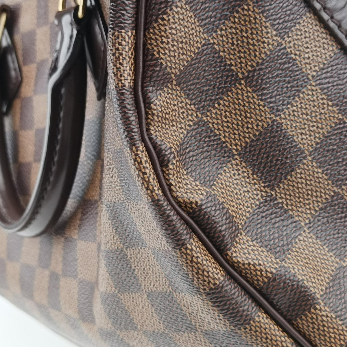 Secondhand Louis Vuitton Speedy Bandouliere30 EBENE Damier Canvas N41183 shoulderbag | stylenewstar