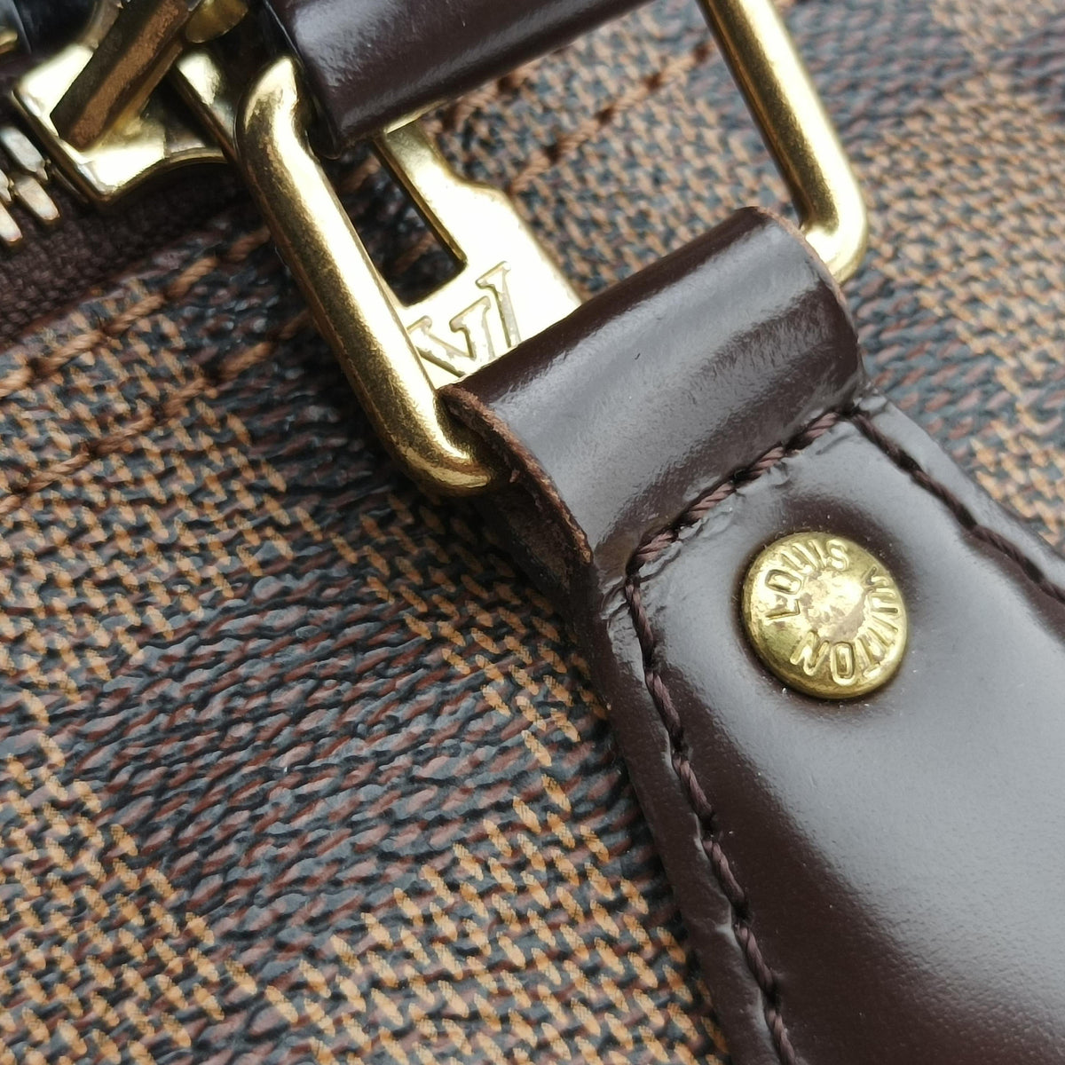 Secondhand Louis Vuitton Speedy Bandouliere30 EBENE Damier Canvas N41183 shoulderbag | stylenewstar
