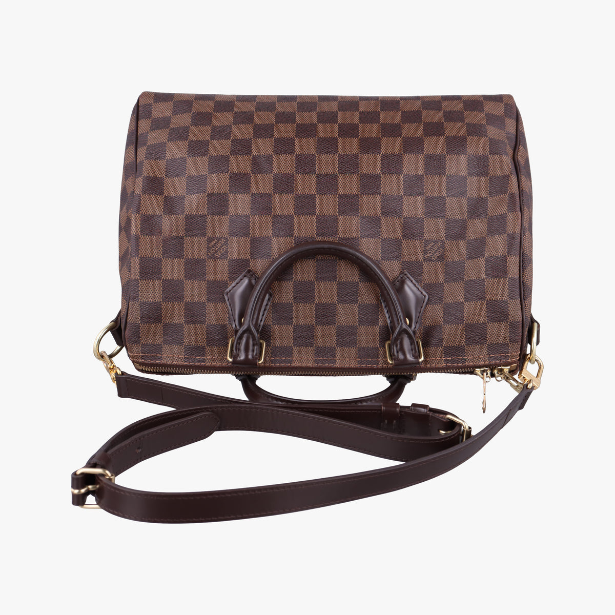 Secondhand Louis Vuitton Speedy Bandouliere30 EBENE Damier Canvas N41183 shoulderbag | stylenewstar