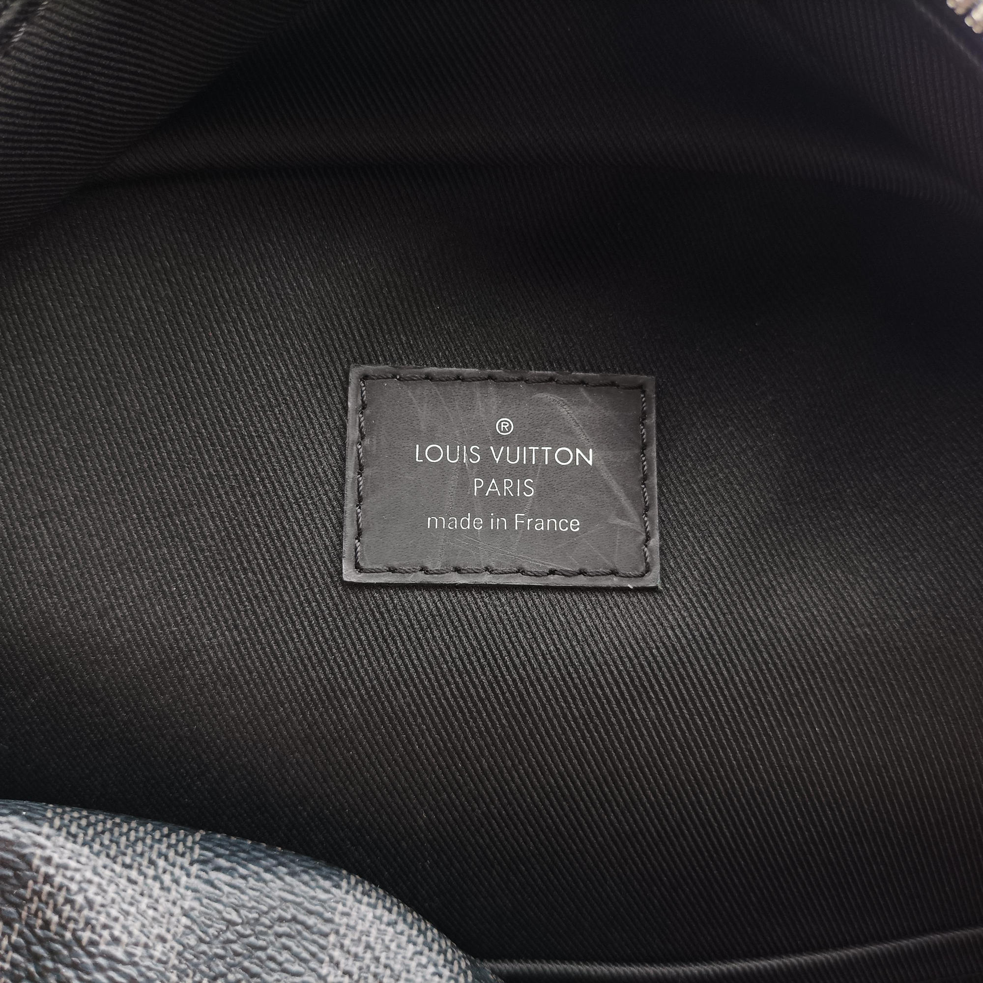 Pre-owned Louis Vuitton Josh Noir Damier Graphite N41473 backpack/rucksack | stylenewstar