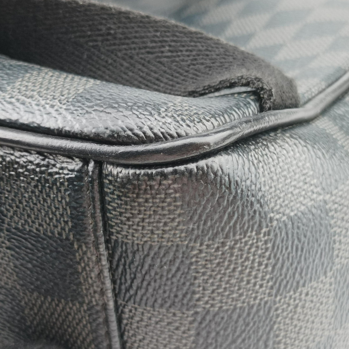 Pre-owned Louis Vuitton Josh Noir Damier Graphite N41473 backpack/rucksack | stylenewstar