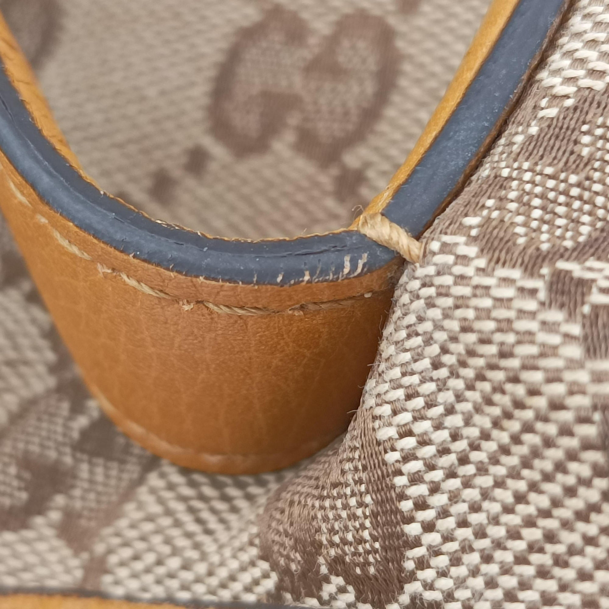 Pre-owned Gucci Jackie Flora Hobo beige×orange Canvas×Leather 277520 shoulderbag | stylenewstar
