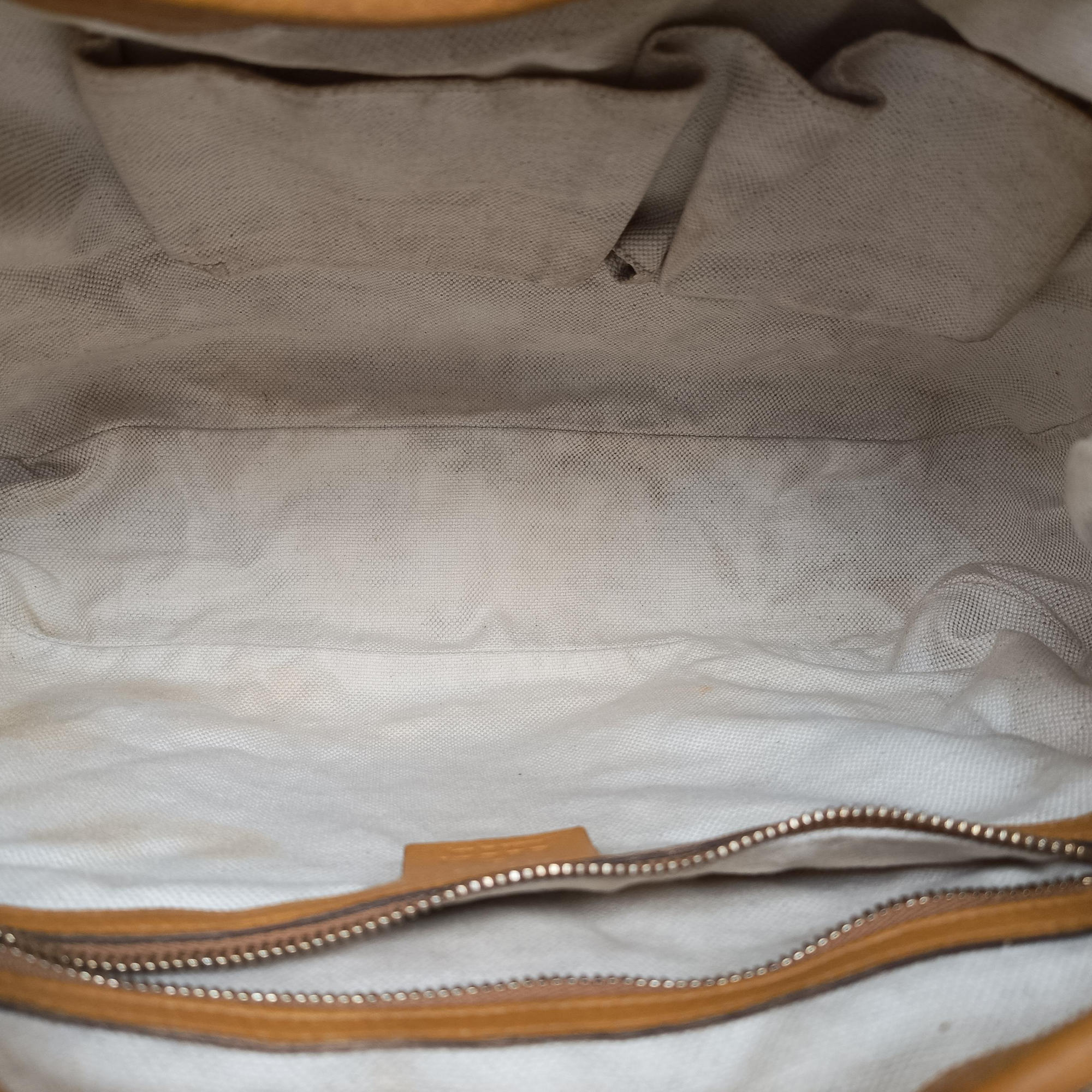 Pre-owned Gucci Jackie Flora Hobo beige×orange Canvas×Leather 277520 shoulderbag | stylenewstar