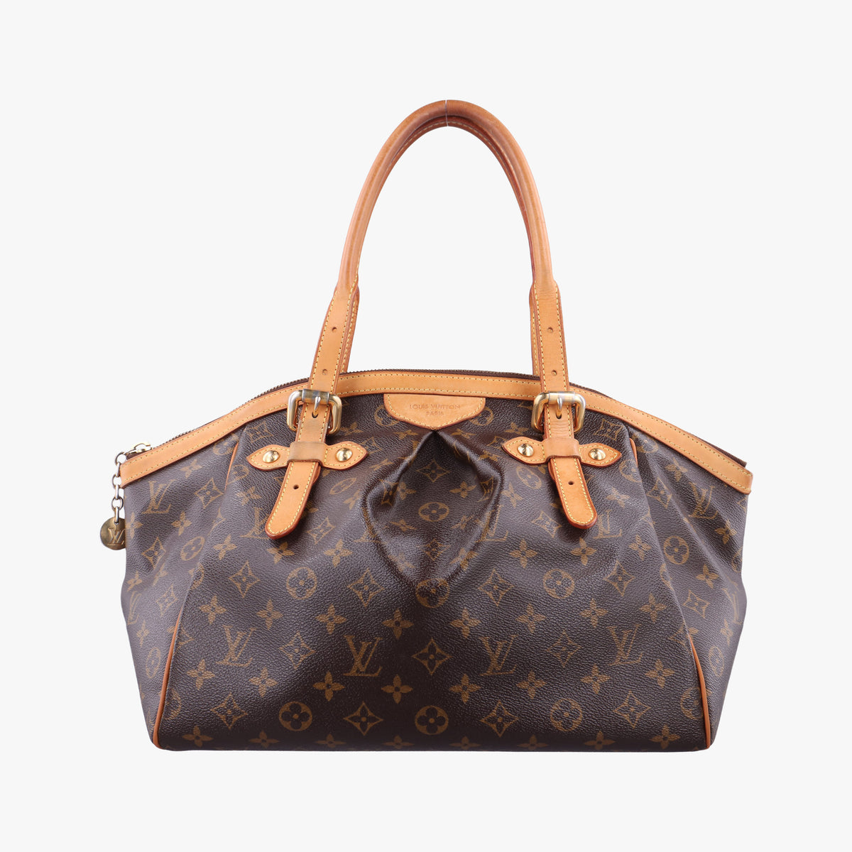 Secondhand Louis Vuitton TIVOLI GM Brown Monogram Canvas M40144 handbag | stylenewstar
