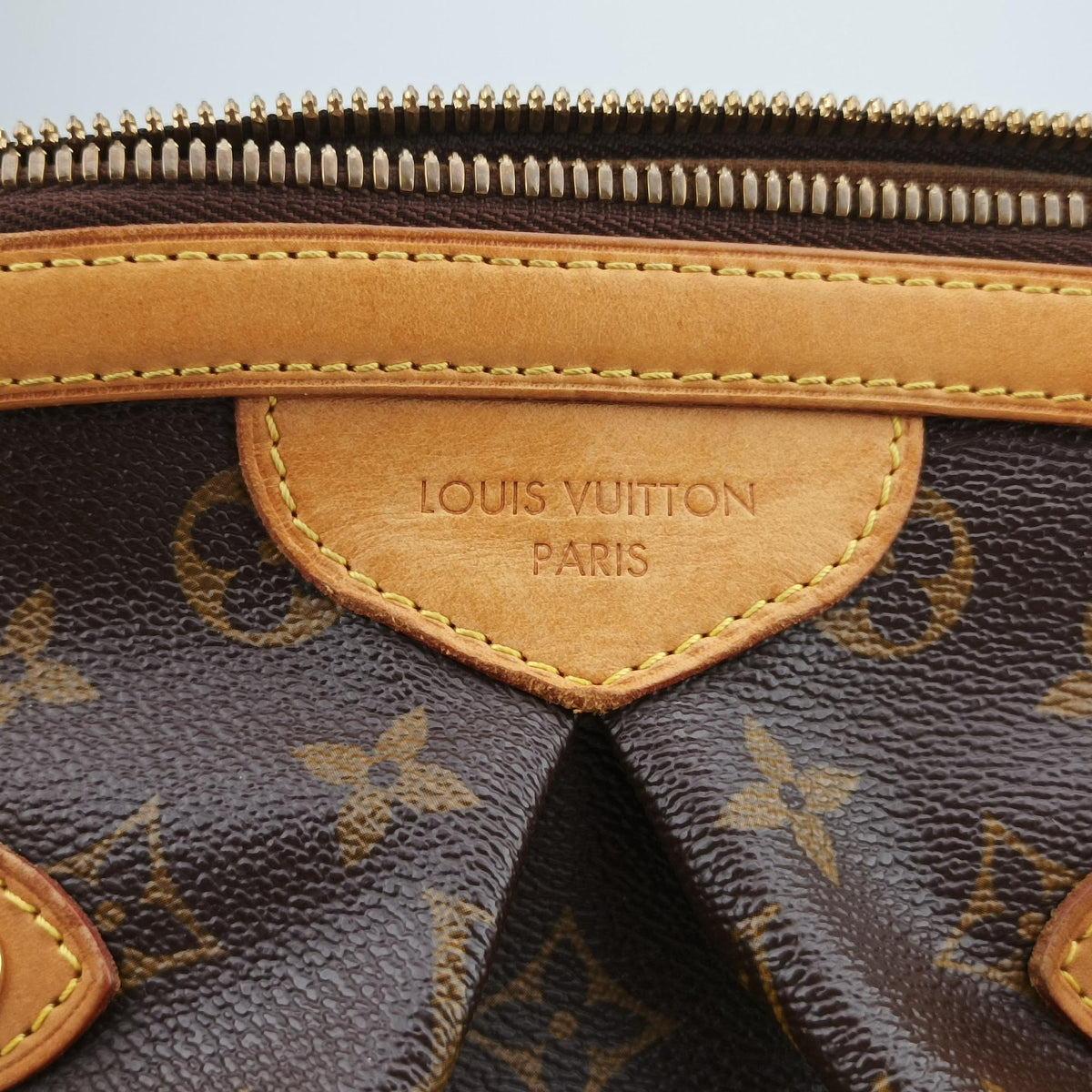 Secondhand Louis Vuitton TIVOLI GM Brown Monogram Canvas M40144 handbag | stylenewstar