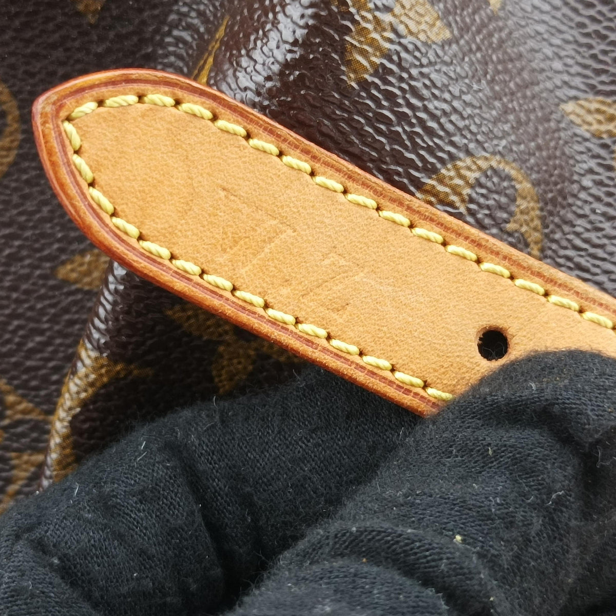 Secondhand Louis Vuitton TIVOLI GM Brown Monogram Canvas M40144 handbag | stylenewstar