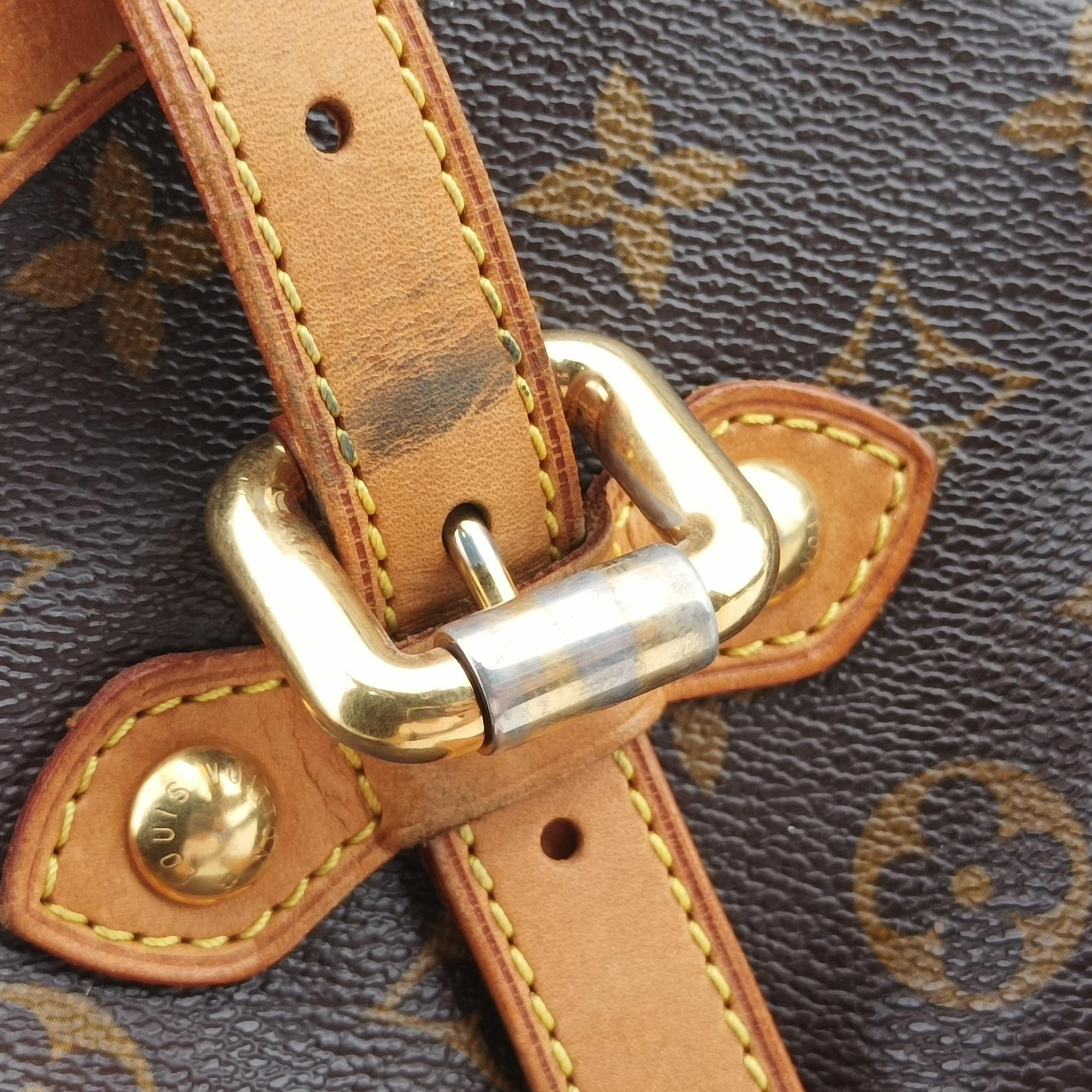 Secondhand Louis Vuitton TIVOLI GM Brown Monogram Canvas M40144 handbag | stylenewstar