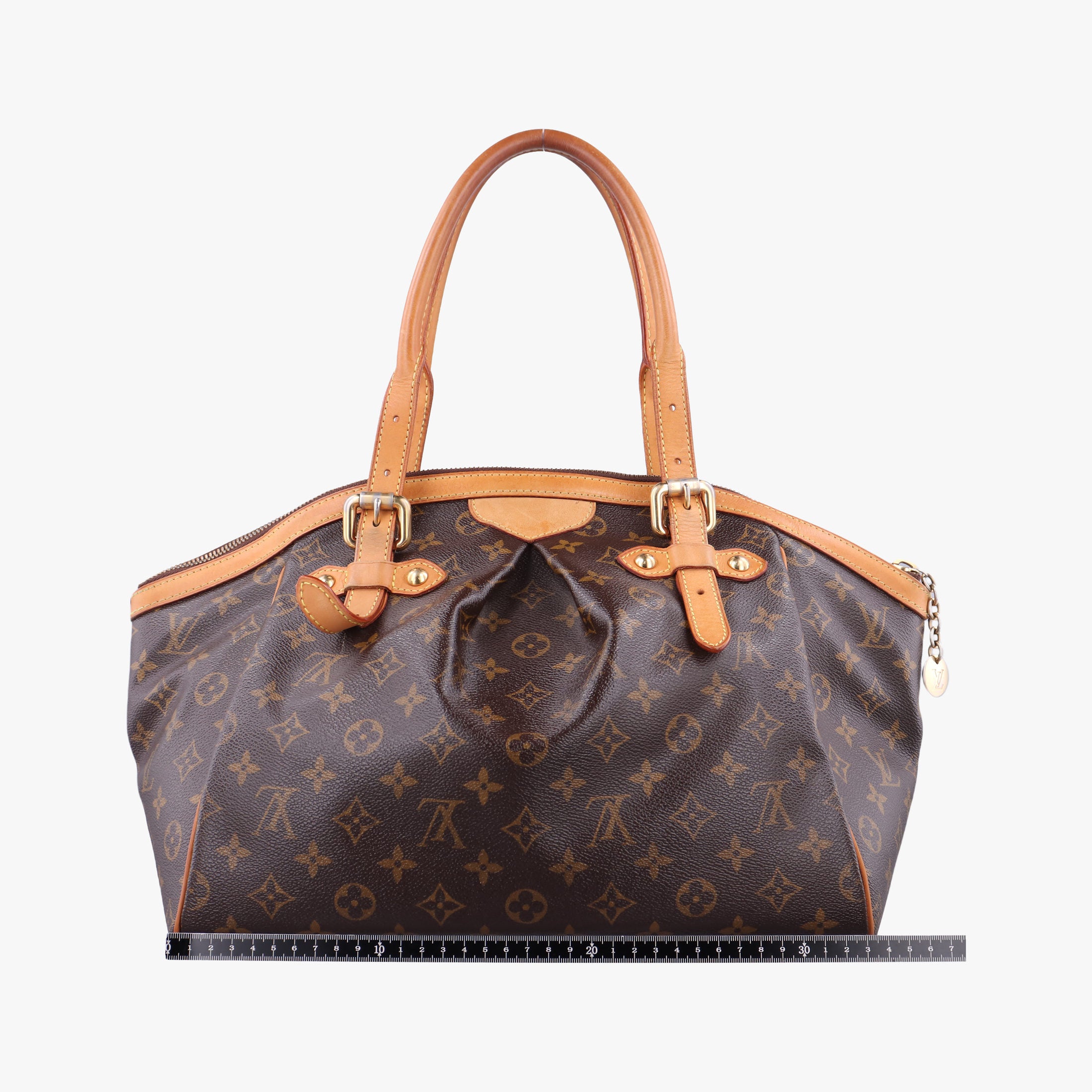 Secondhand Louis Vuitton TIVOLI GM Brown Monogram Canvas M40144 handbag | stylenewstar