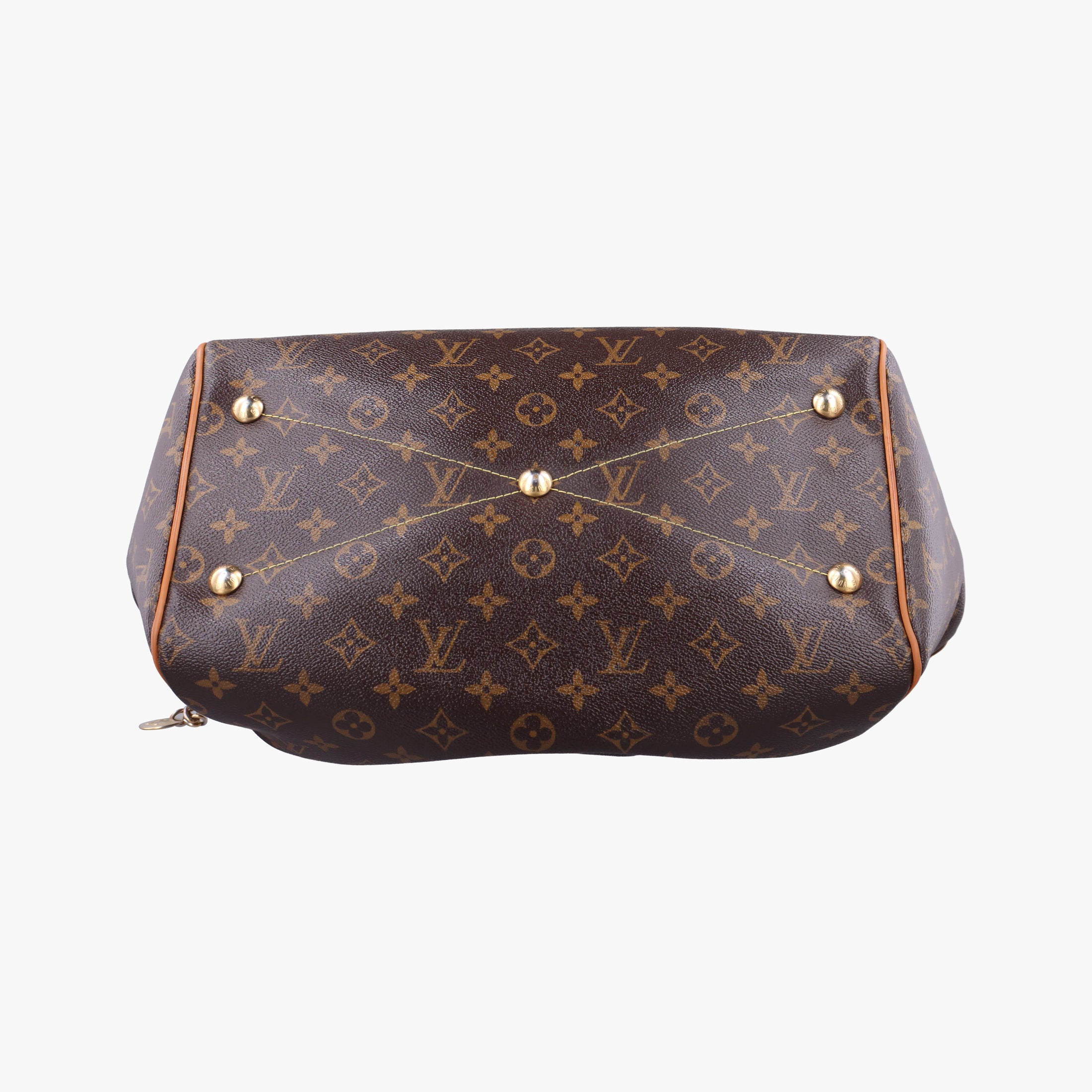 Secondhand Louis Vuitton TIVOLI GM Brown Monogram Canvas M40144 handbag | stylenewstar