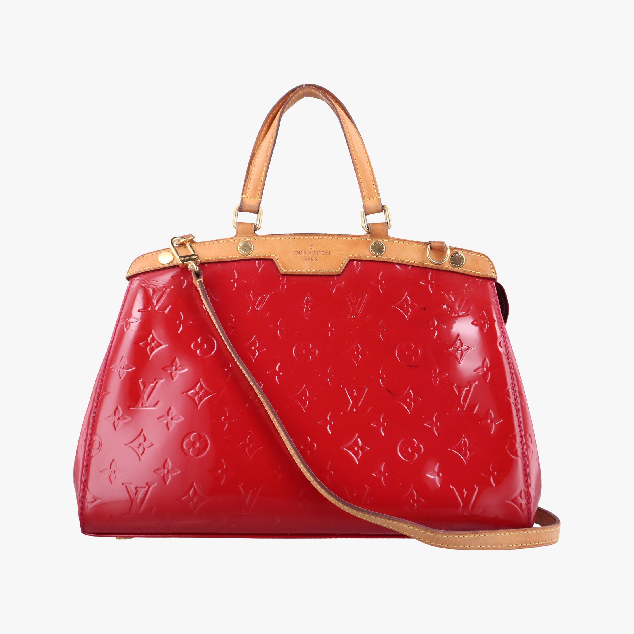 Vintage Louis Vuitton Brea MM ROSE INDIEN Vernis M91798 shoulderbag | stylenewstar