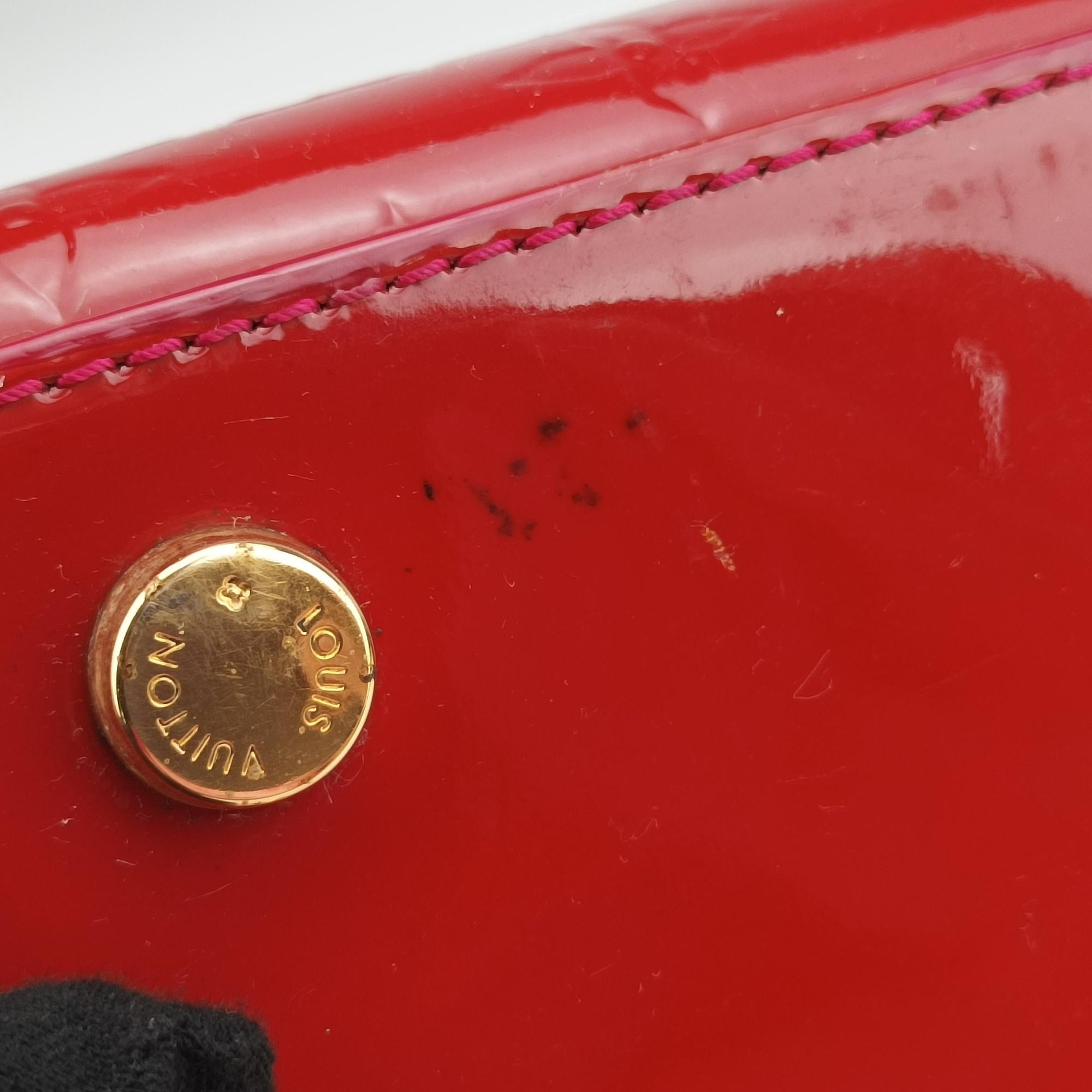 Vintage Louis Vuitton Brea MM ROSE INDIEN Vernis M91798 shoulderbag | stylenewstar