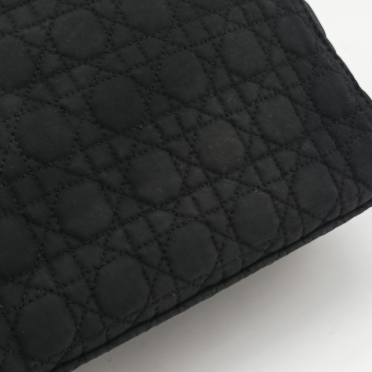 Pre-owned Christian Dior Lady Dior Black Nylon  handbag | stylenewstar