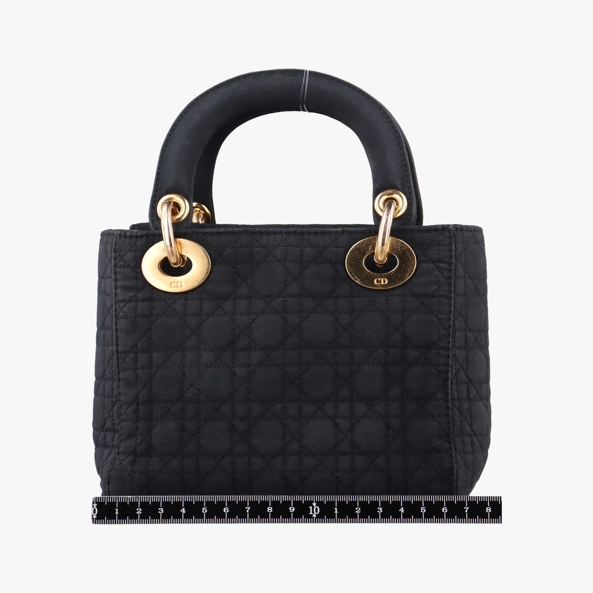 Pre-owned Christian Dior Lady Dior Black Nylon  handbag | stylenewstar