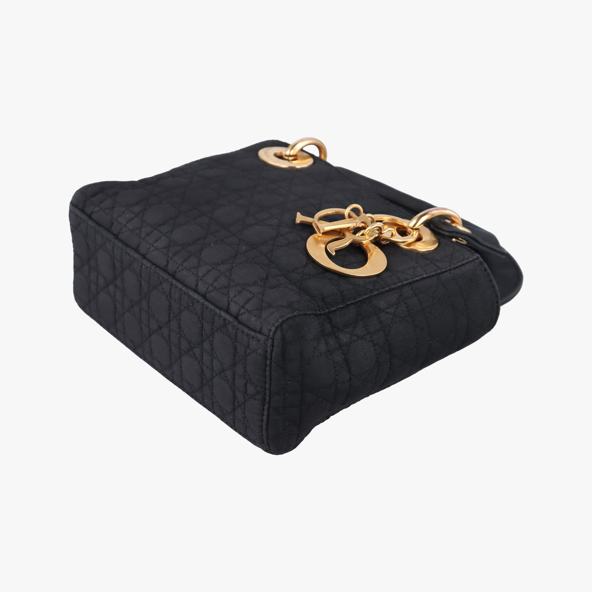 Pre-owned Christian Dior Lady Dior Black Nylon  handbag | stylenewstar