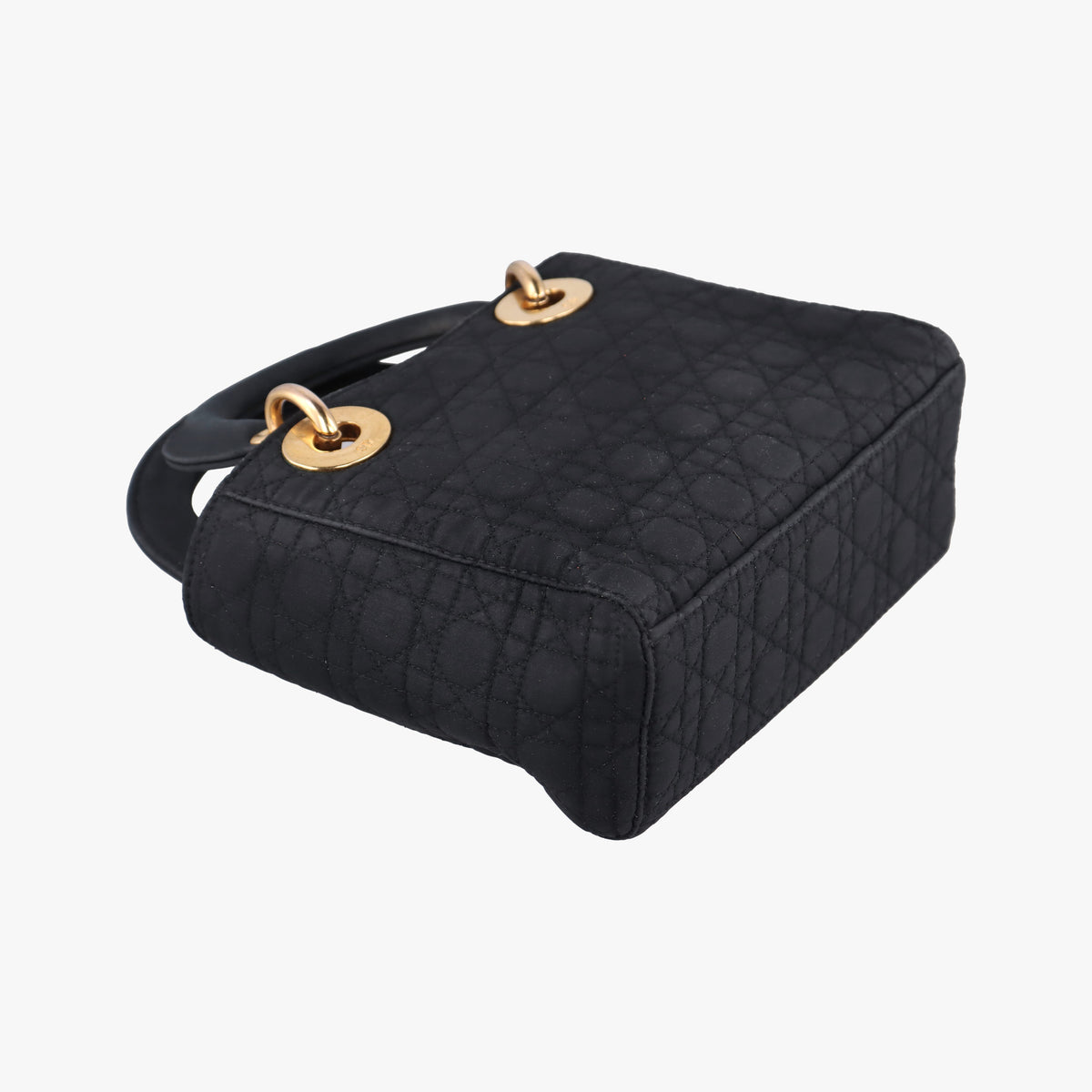 Pre-owned Christian Dior Lady Dior Black Nylon  handbag | stylenewstar