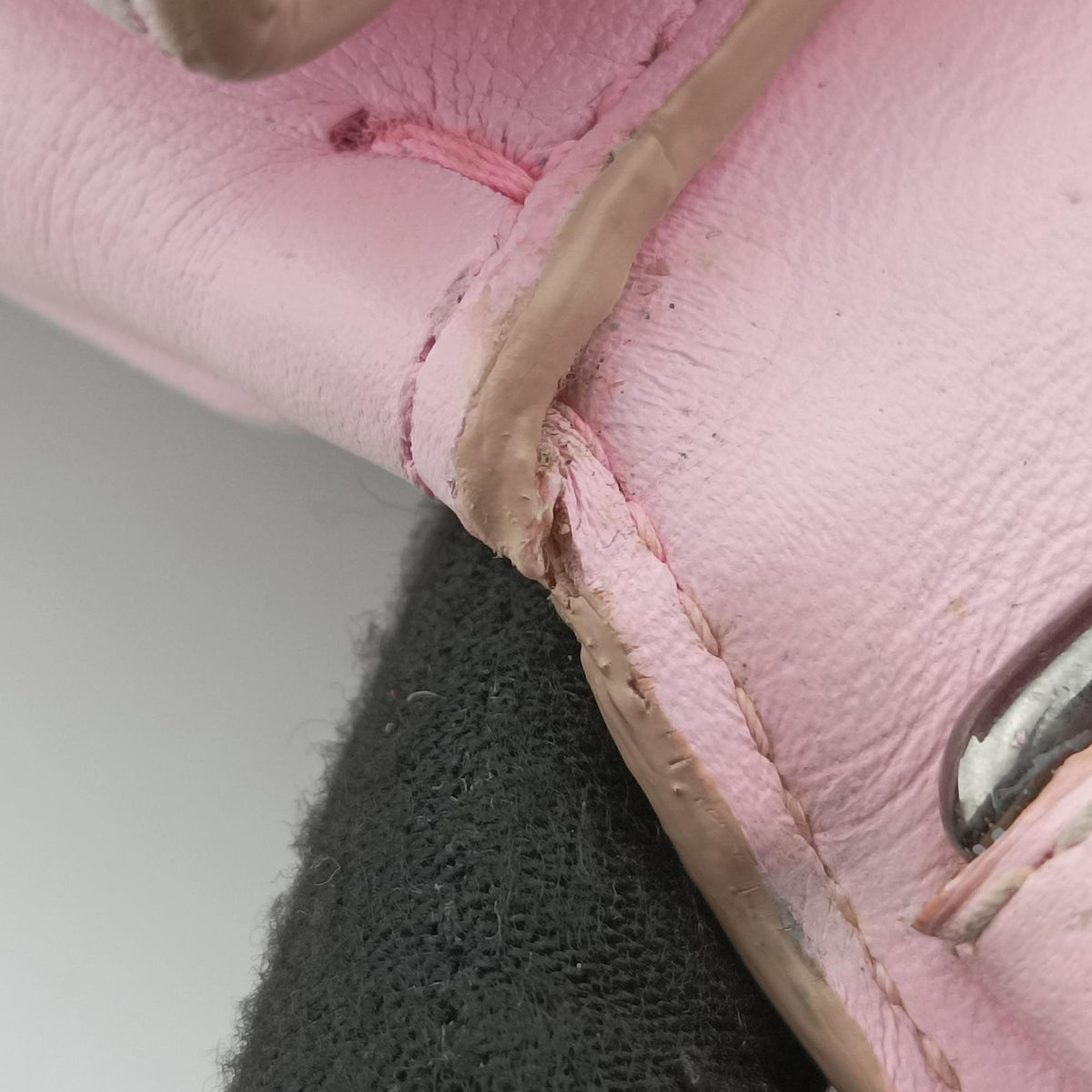 Pre-owned Christian Dior Be Dior Pink×Red Leather  shoulderbag | stylenewstar