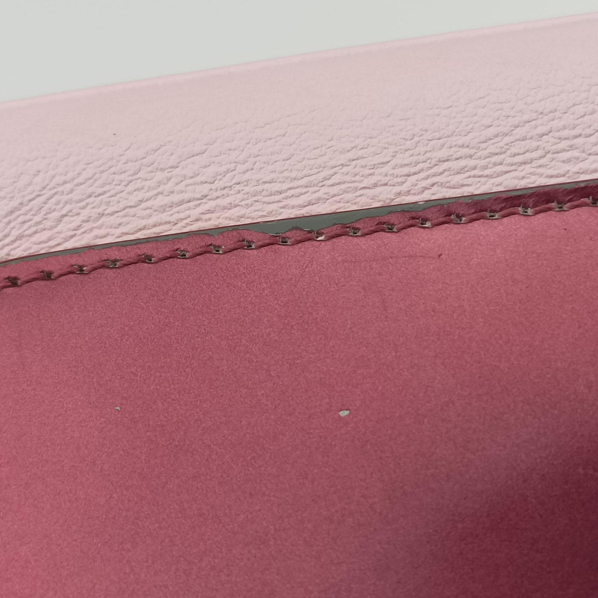 Pre-owned Christian Dior Be Dior Pink×Red Leather  shoulderbag | stylenewstar