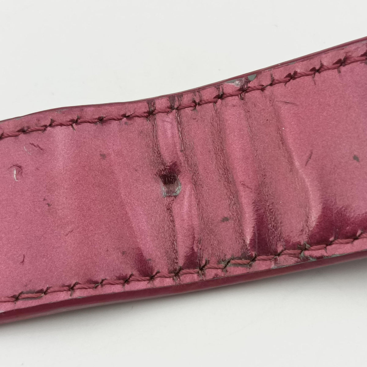 Pre-owned Christian Dior Be Dior Pink×Red Leather  shoulderbag | stylenewstar